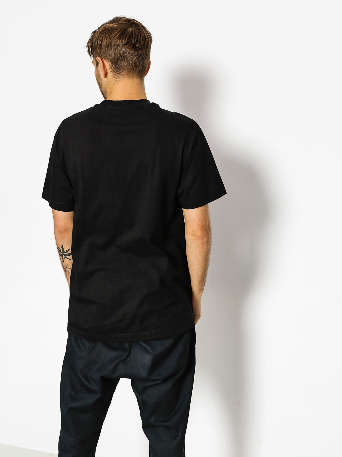 Grizzly Griptape T-shirt Cement Pocket (black)