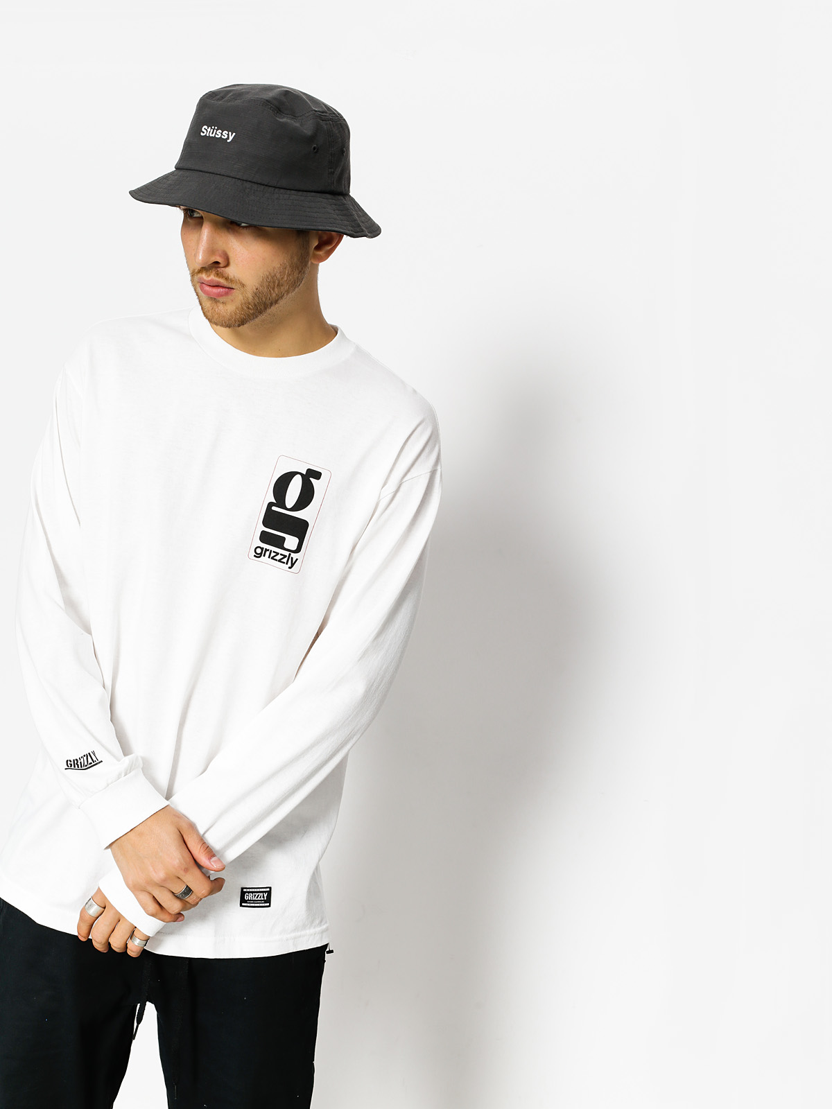 Grizzly Griptape Longsleeve Gentlemans (white)