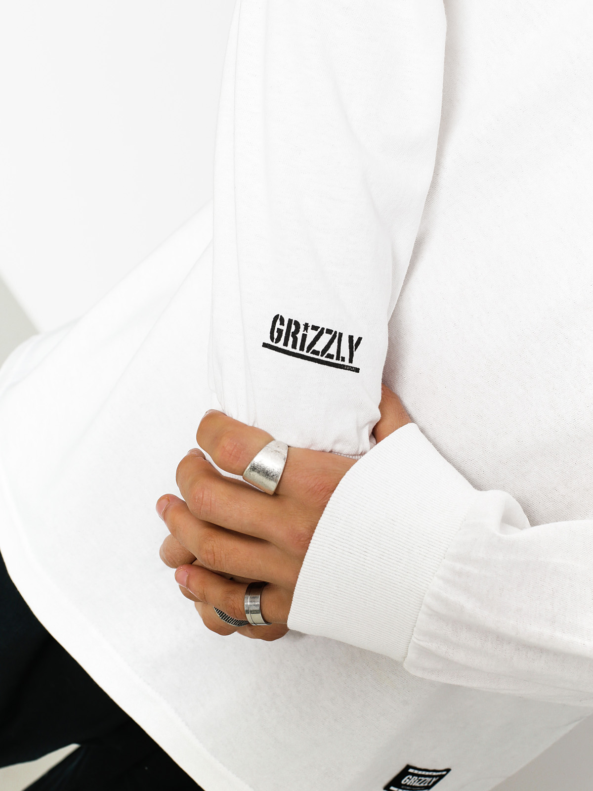 Grizzly Griptape Longsleeve Gentlemans (white)