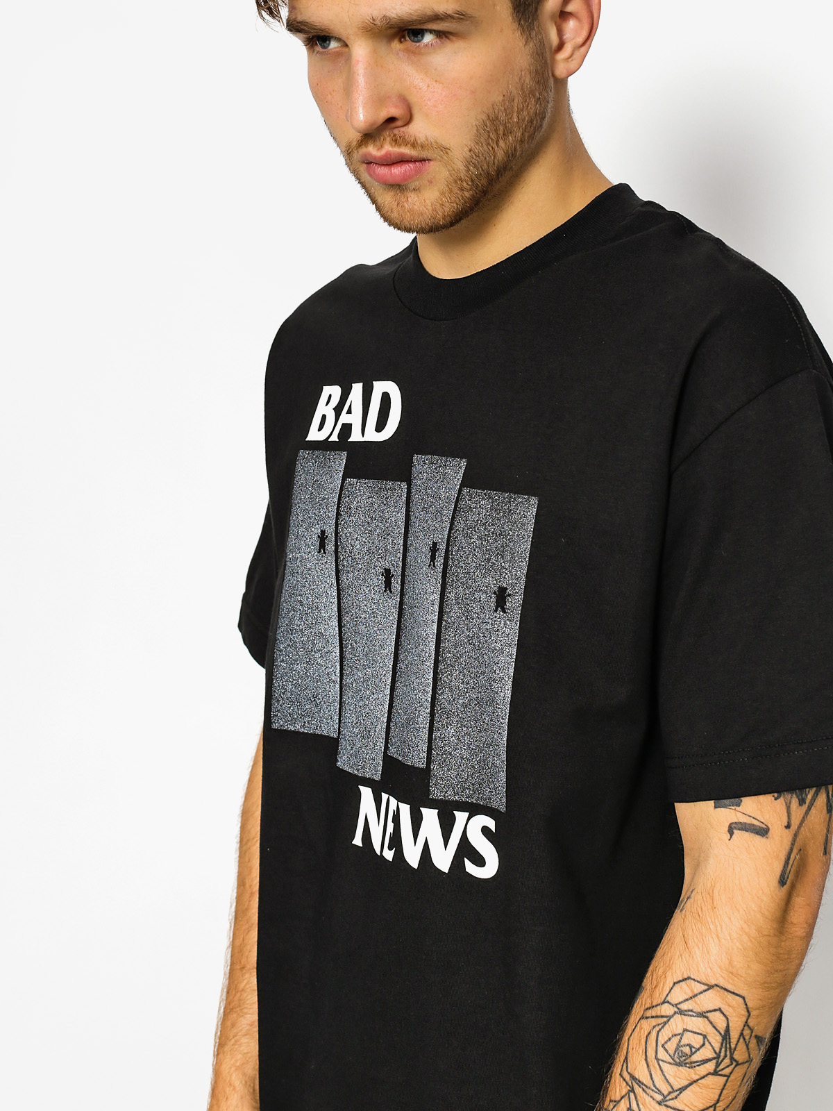 Grizzly Griptape T-Shirt Bad Flag (black)