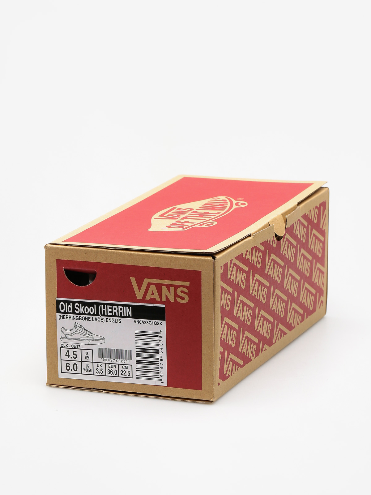 Vans Shoes Old Skool (herringbone lace/english rose/marshmallow)