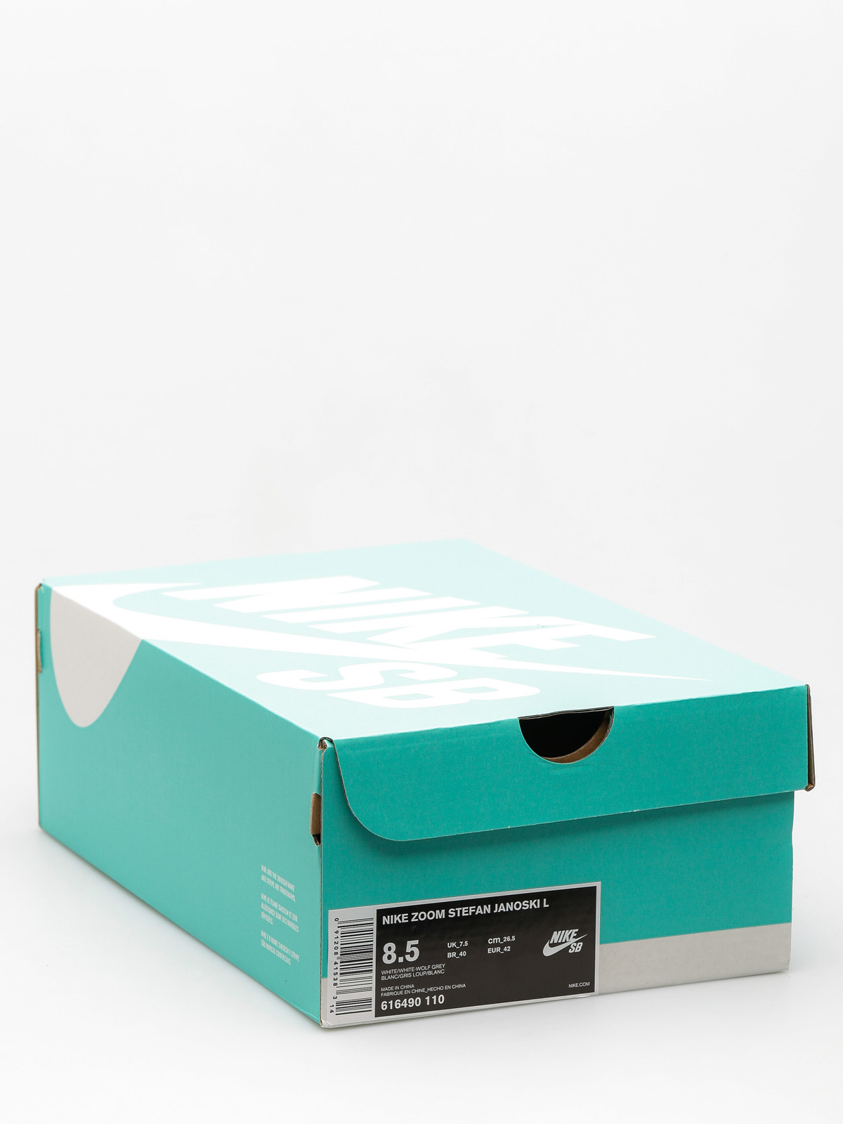 Nike Schuhe Zoom Stefan Janoski L (white/white wolf grey)