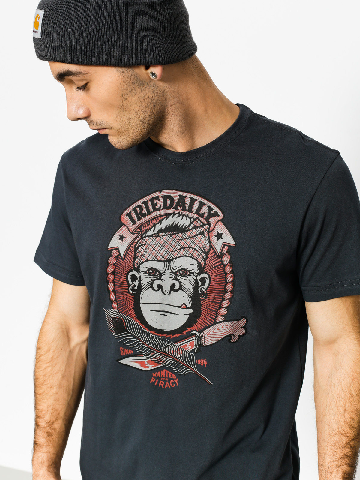 Iriedaily T-Shirt Piracy (coal)