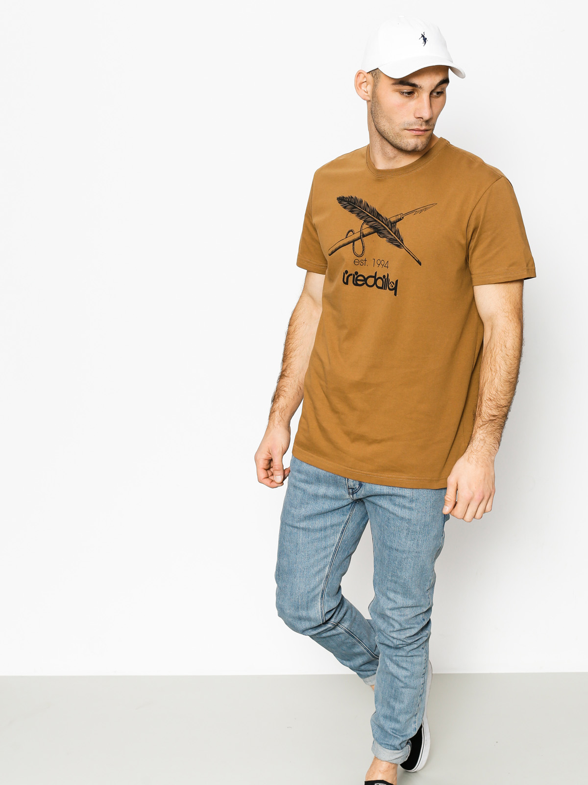 Iriedaily T-shirt Harpoon Flag (cara black)