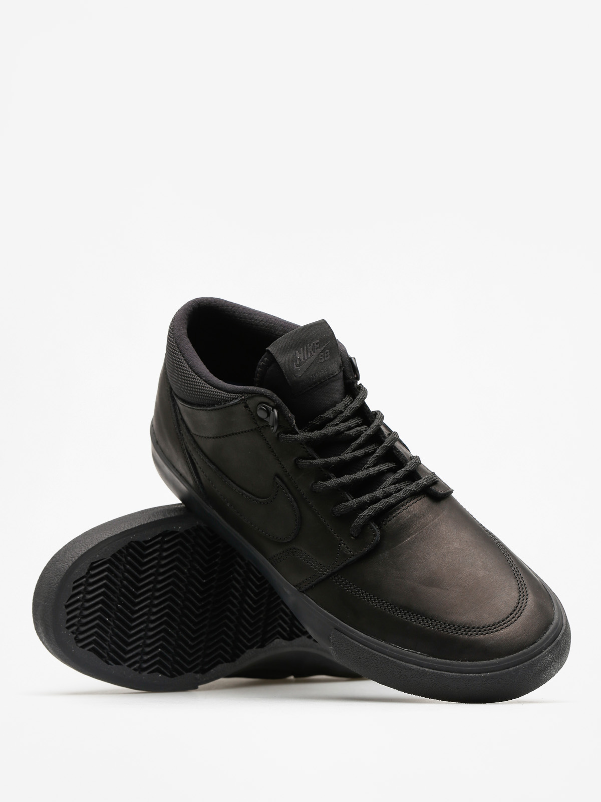 Nike SB Shoes Sb Solarsoft Portmore II Mid Premium (black/black anthracite)