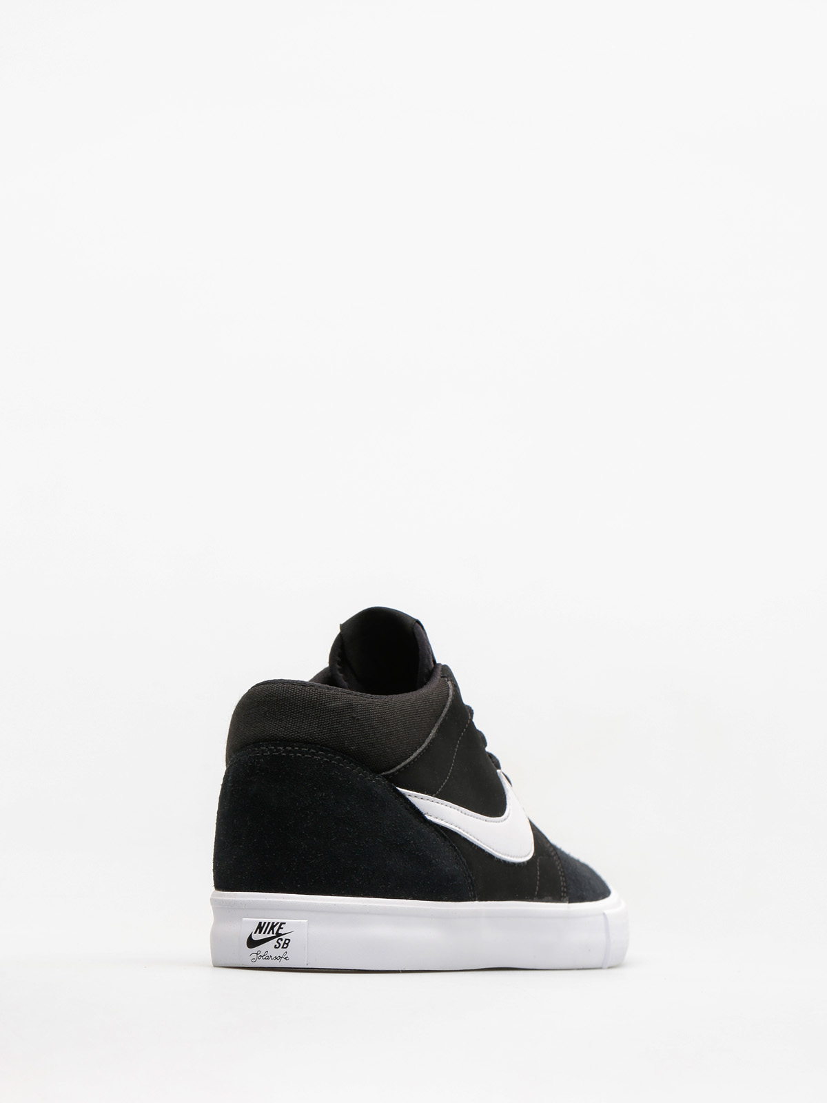 Nike SB Shoes Solarsoft Portmore II Mid (black/white)