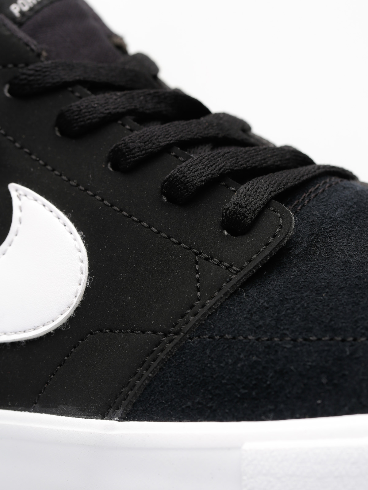 Nike SB Shoes Solarsoft Portmore II Mid (black/white)