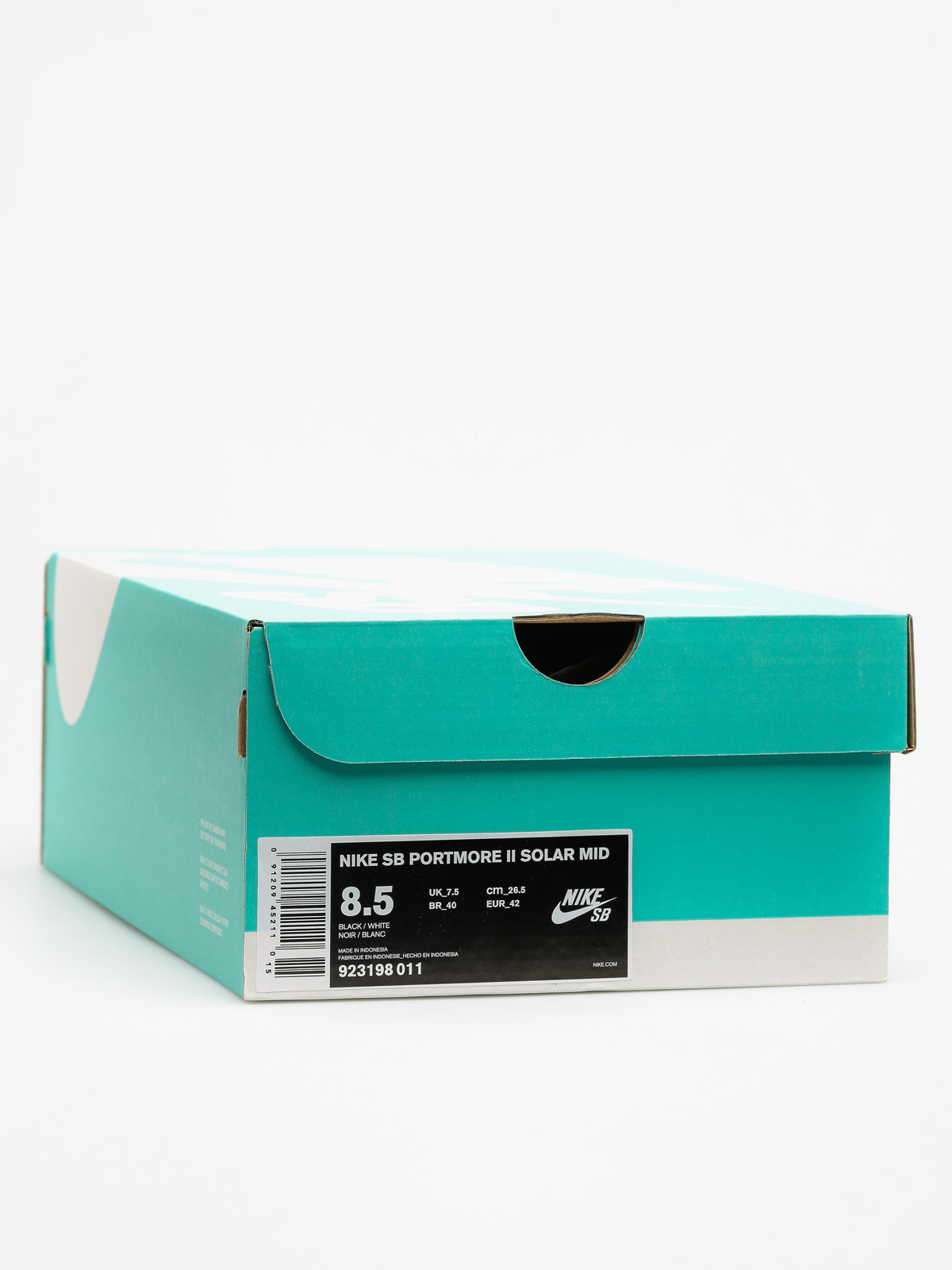 Nike SB Shoes Solarsoft Portmore II Mid (black/white)