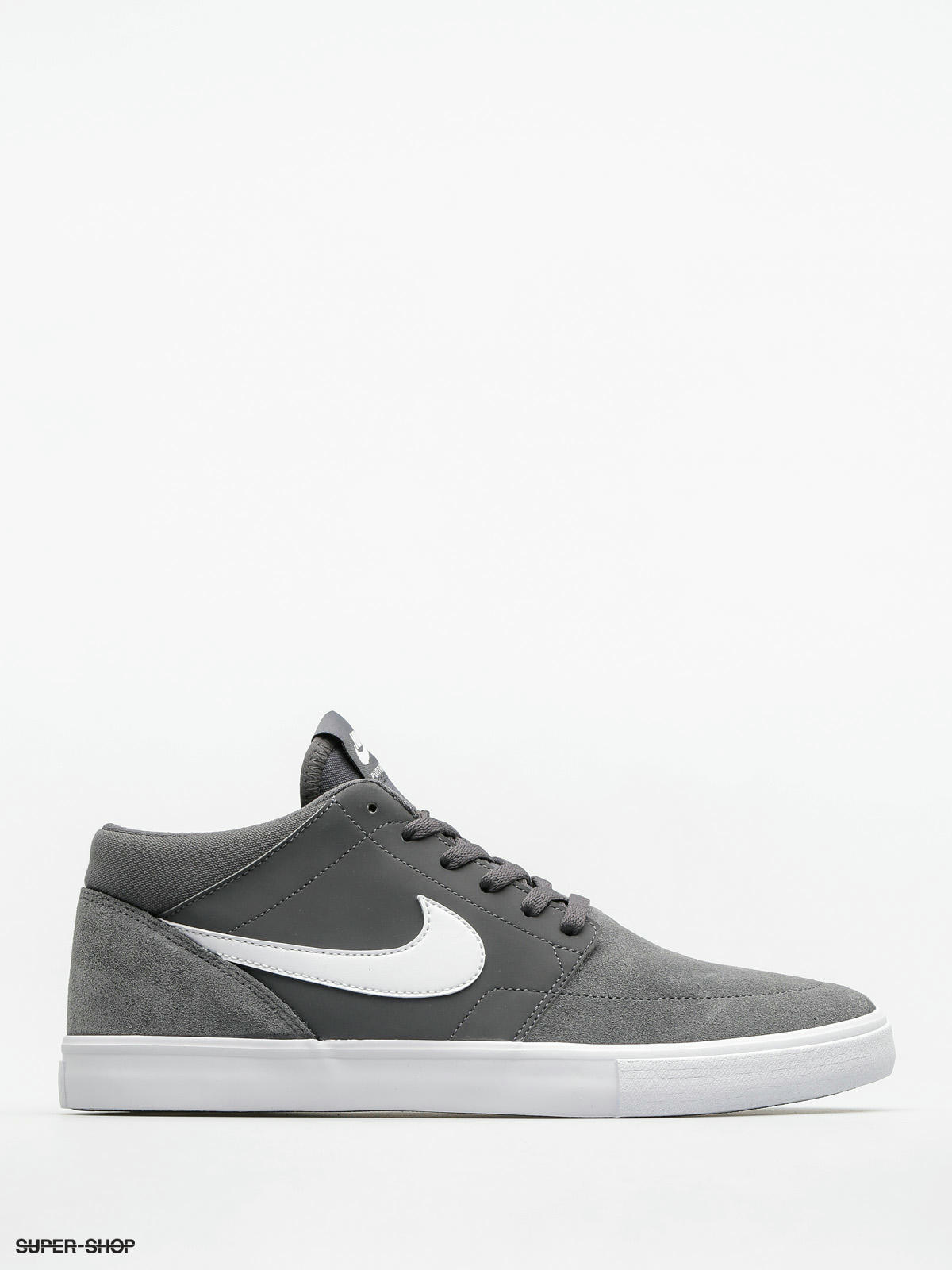 izquierda Vientre taiko hogar Nike SB Shoes Sb Solarsoft Portmore II Mid (dark grey/white)