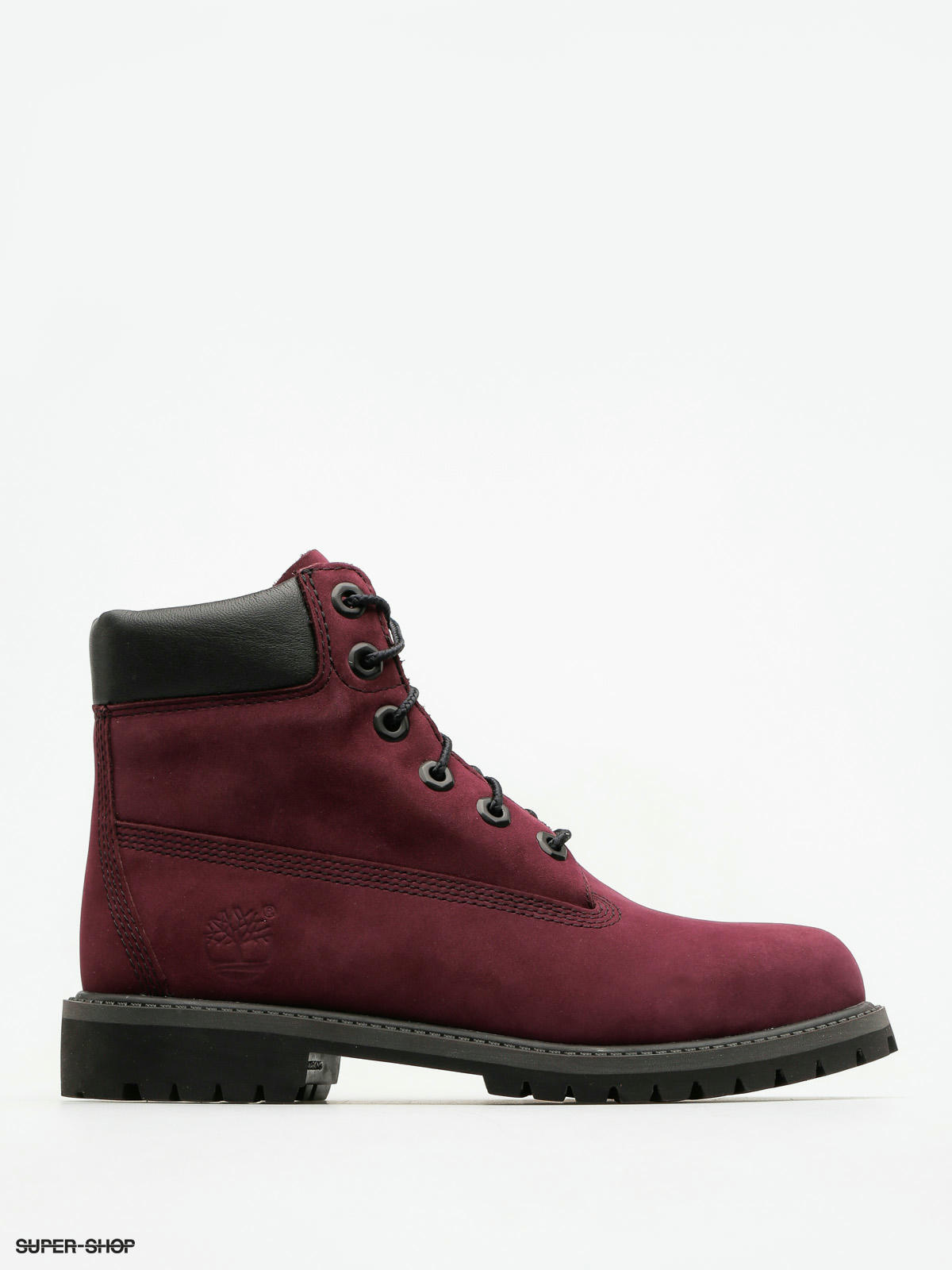 dark red timberlands