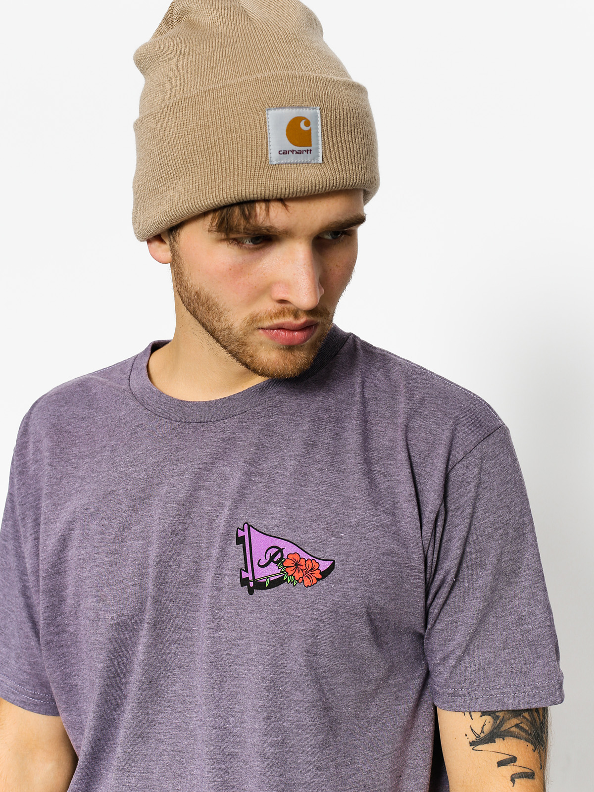 Primitive T-shirt Cleanse Yourself (lavender heather)