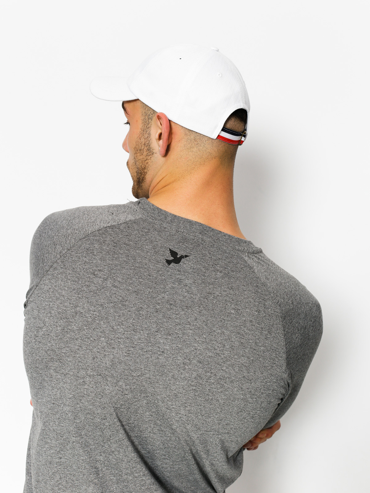 Nervous Longsleeve Brand Box (graphite)