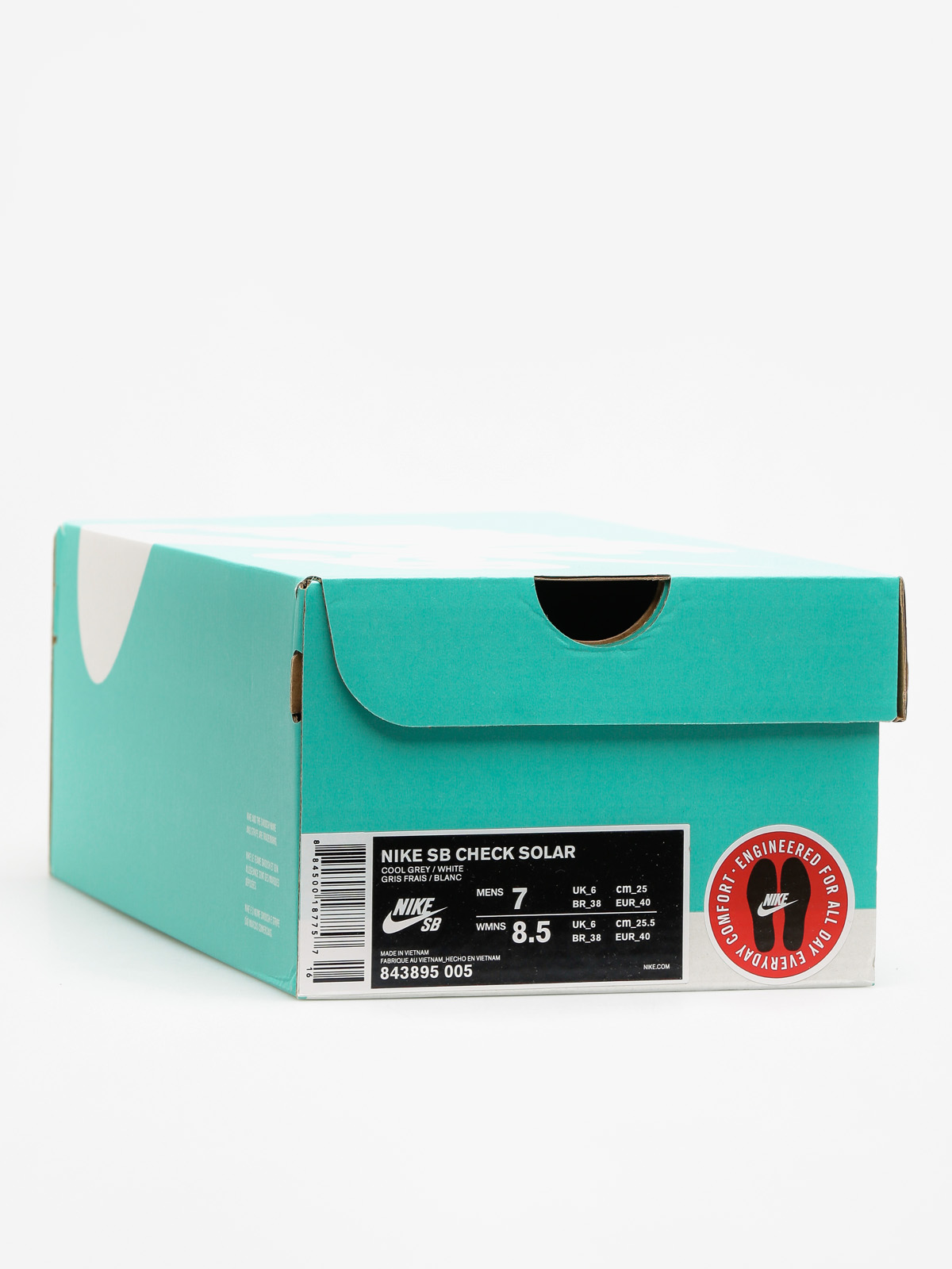 Nike SB Shoes Check Solar (cool grey/white)