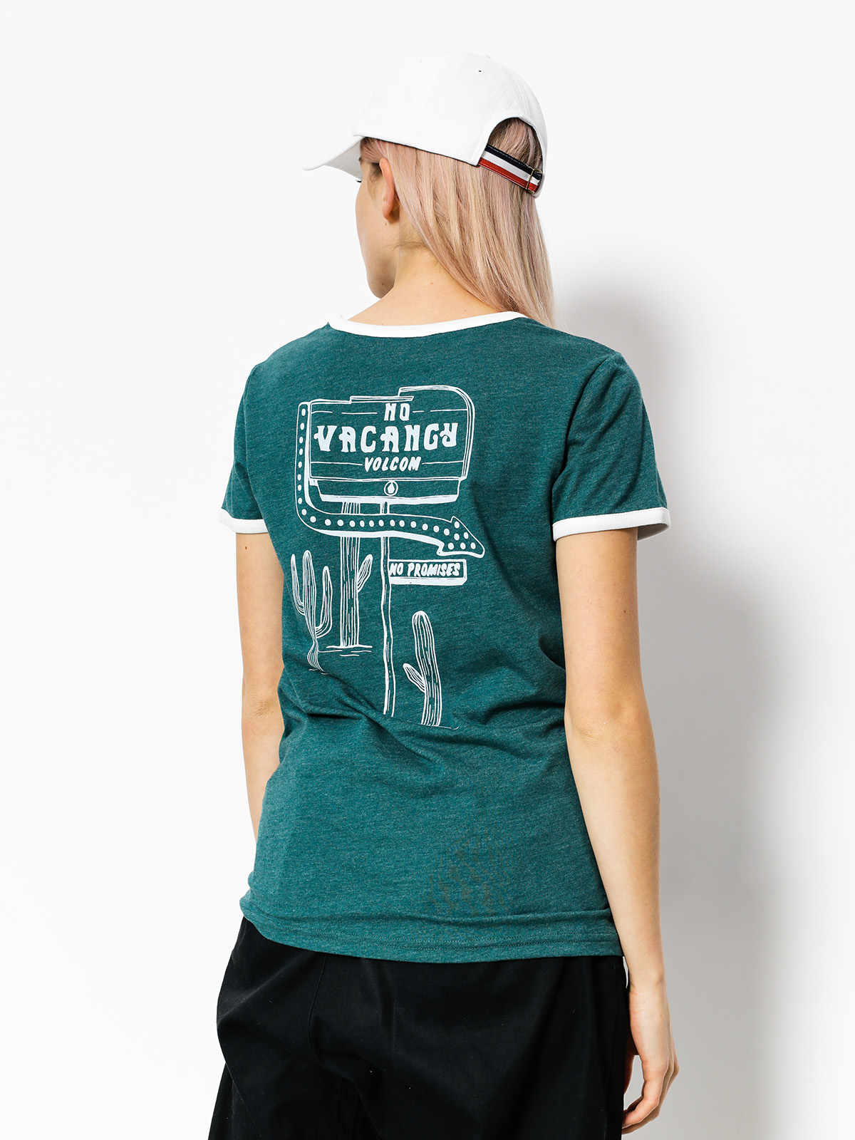 Volcom T-shirt Lets Go Ringer Wmn (mng)