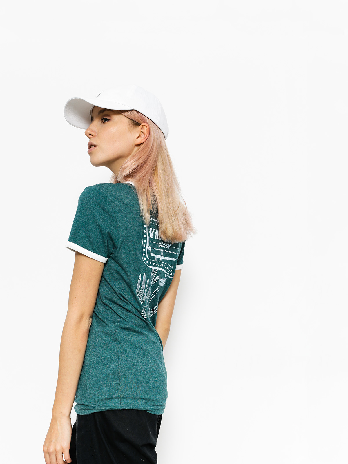 Volcom T-shirt Lets Go Ringer Wmn (mng)