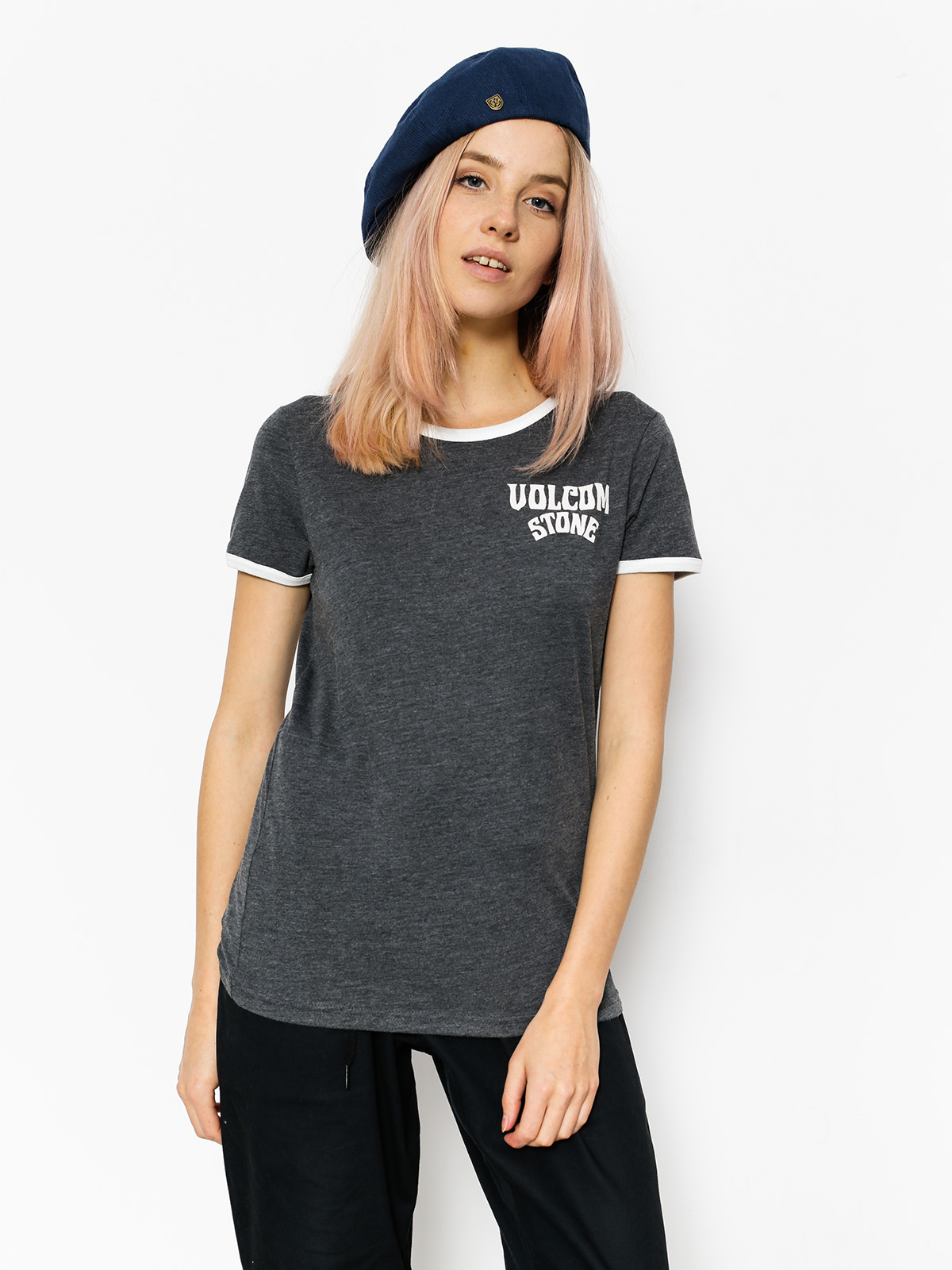 Volcom T-shirt Lets Go Ringer Wmn (blk)