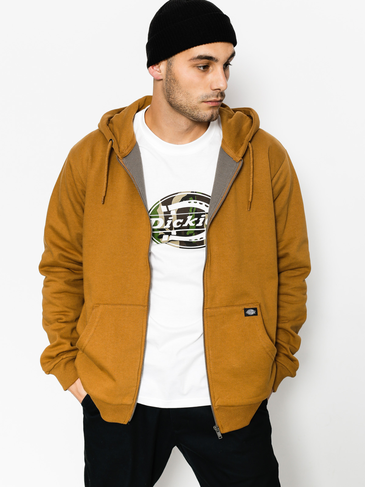 dickies brown hoodie