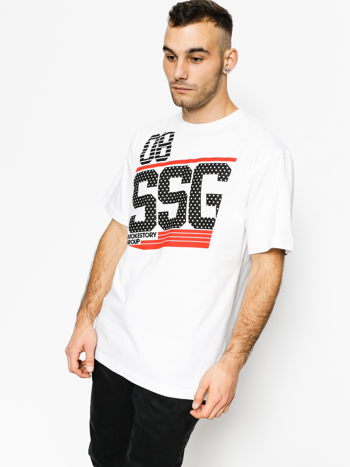 SSG T-shirt Dots (white)