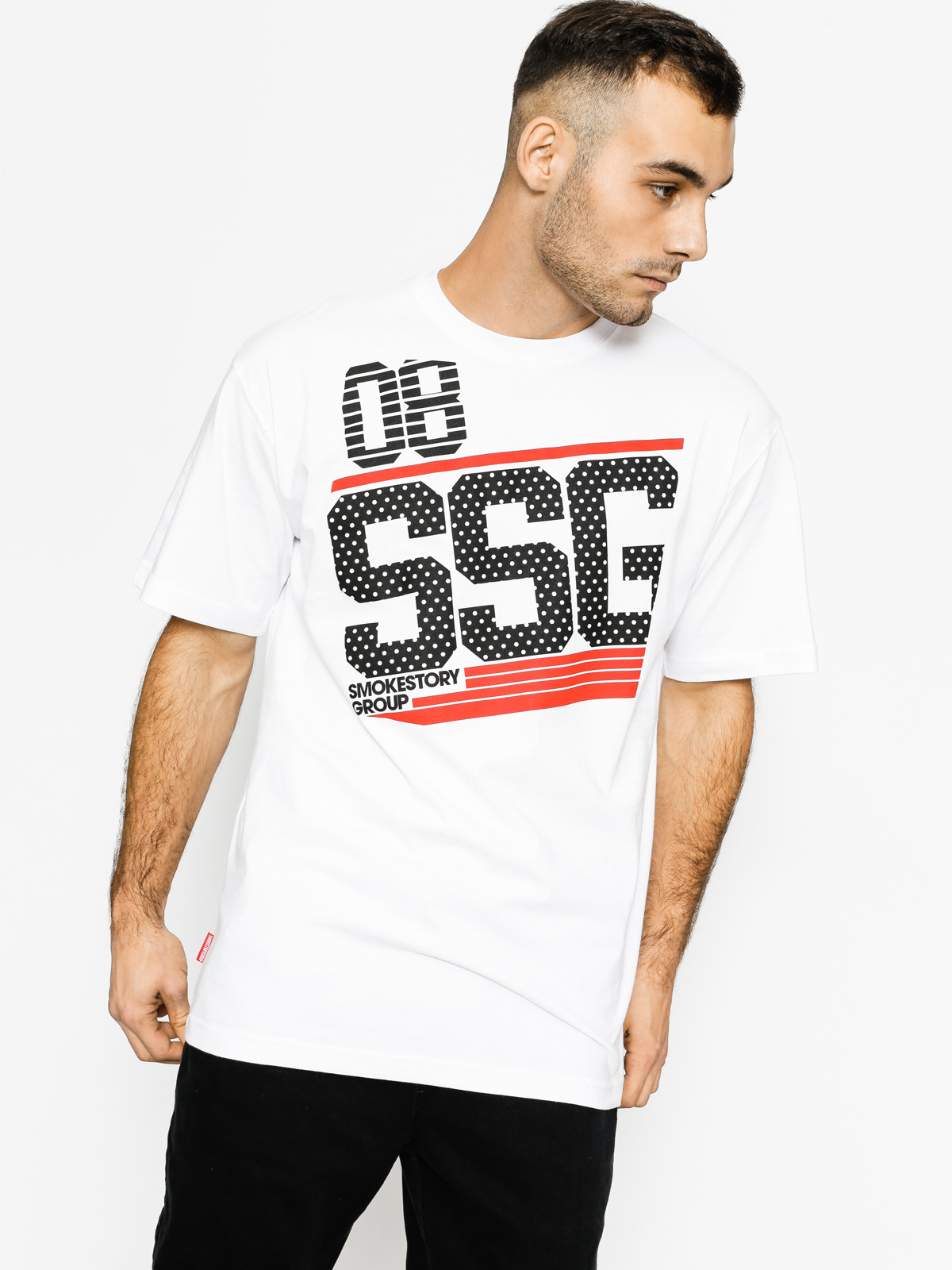 SSG T-shirt Dots (white)