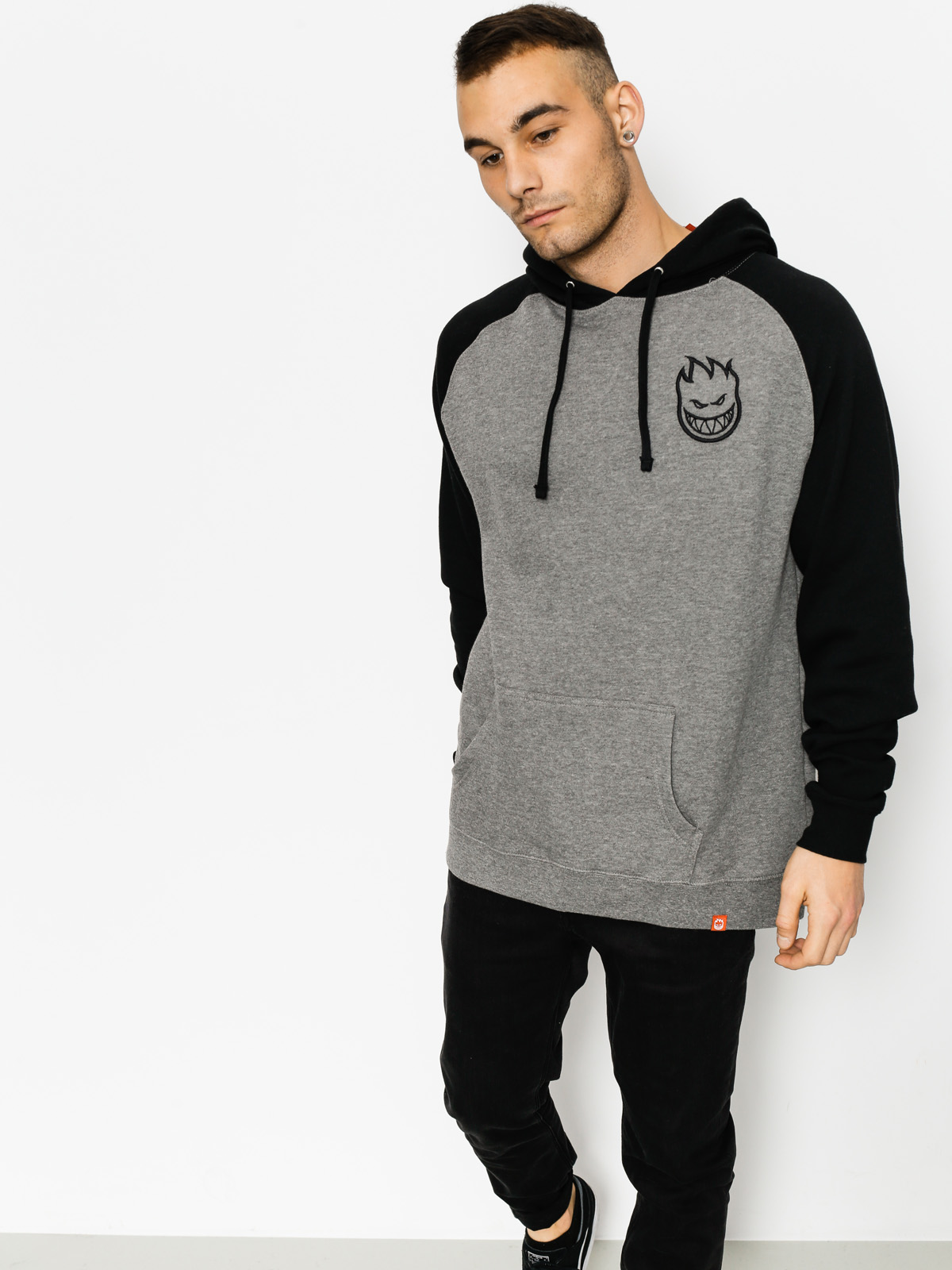 grey spitfire hoodie