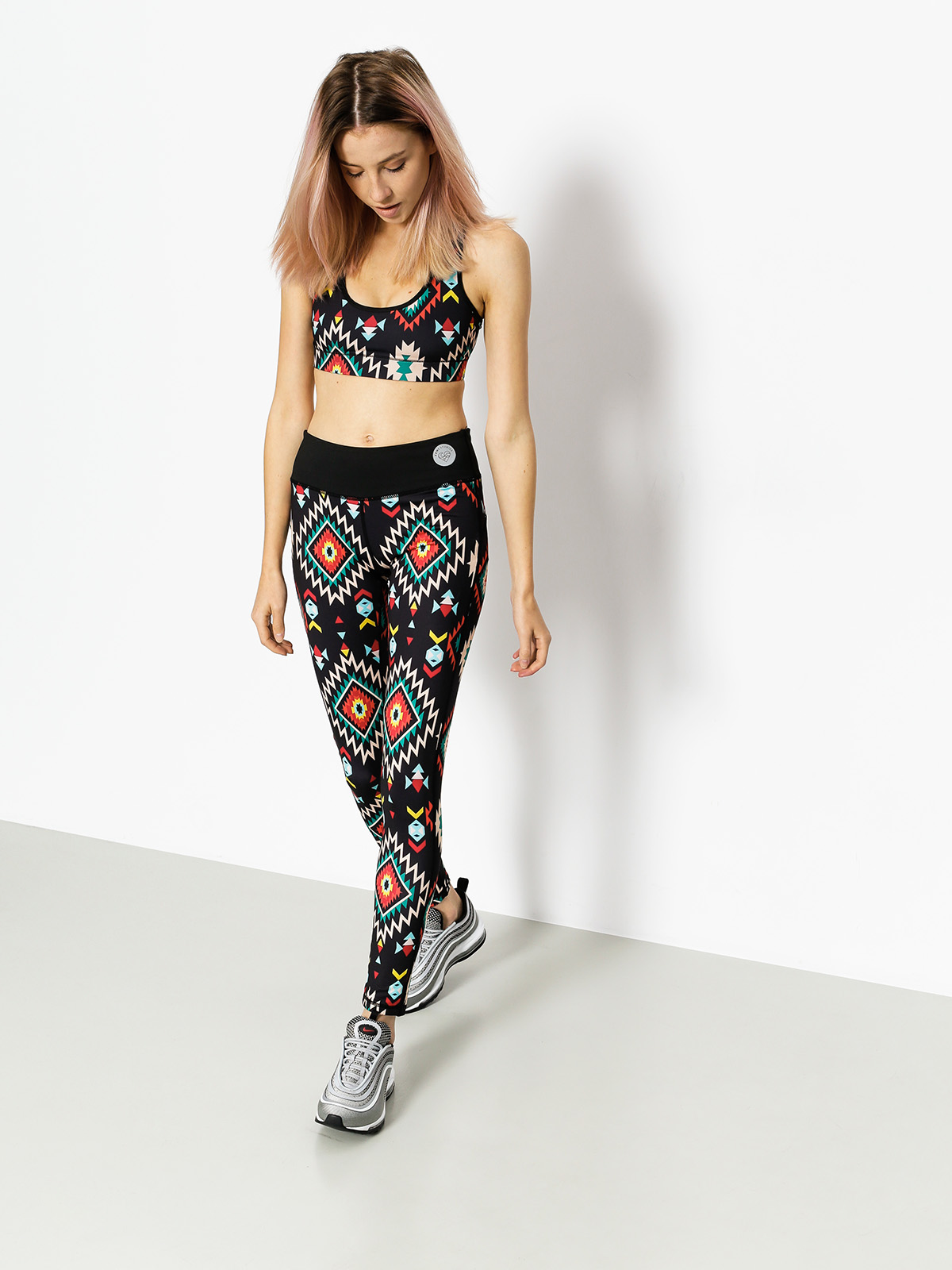 Femi Stories Leggins Speed Wmn (blk azt)