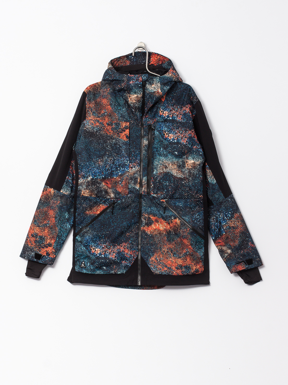 Mens Quiksilver Snowboard jacket Travis Rice Stretch (marine iguana real)