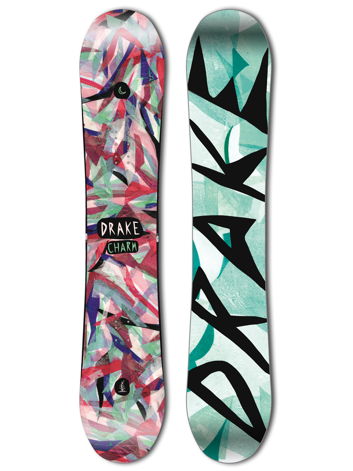 Womens Drake Snowboard Charm 