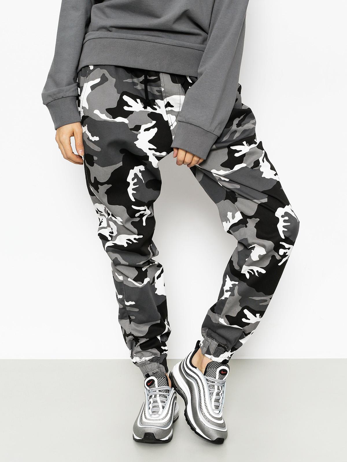 black diamante joggers