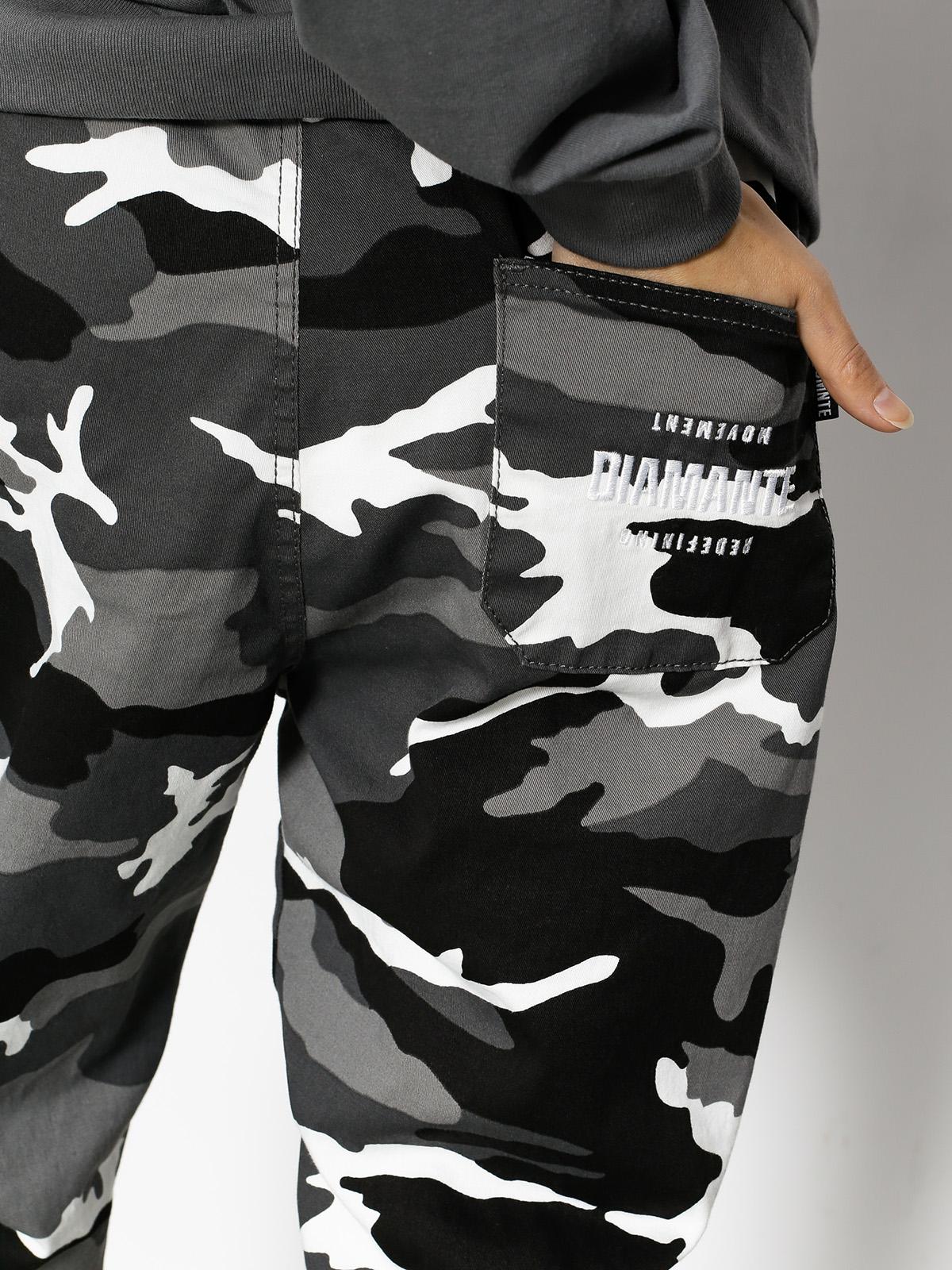 Diamante Wear Pants Rm Classic Jogger (black/white/camo)