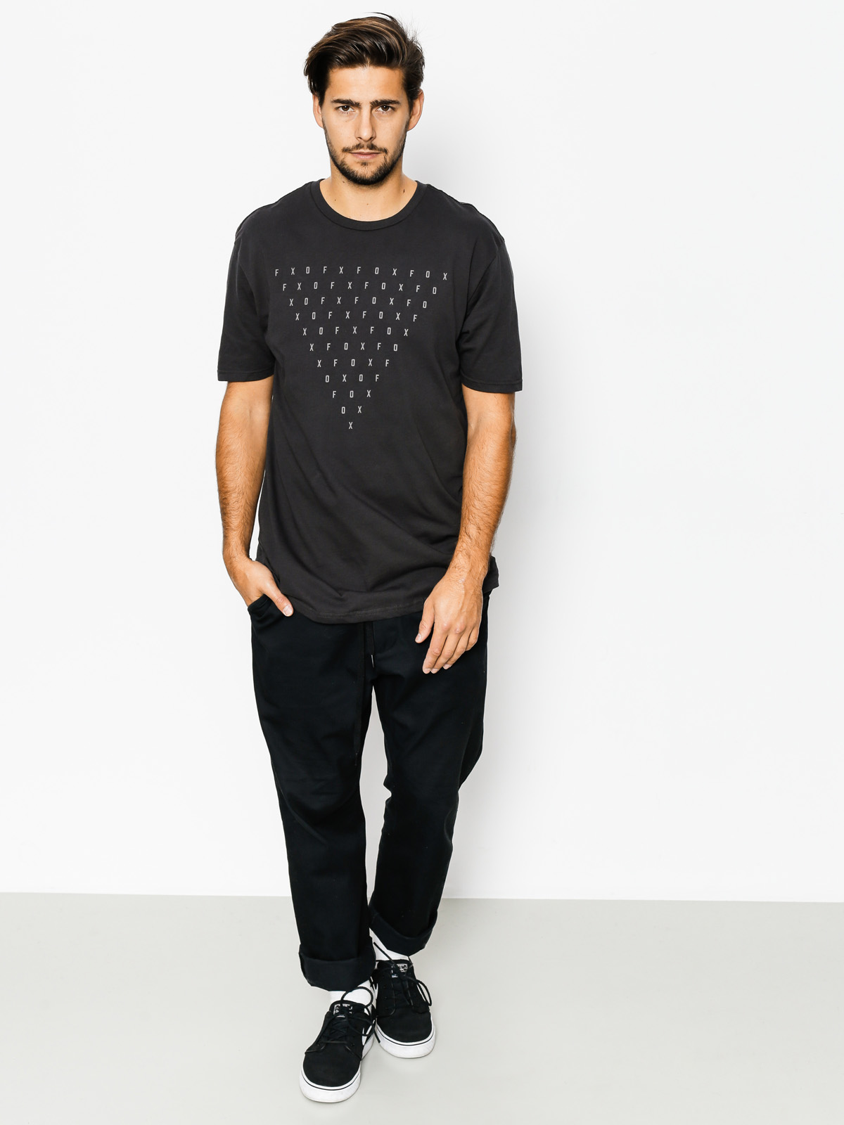 Fox T-shirt Fantum Premium (blk vin)
