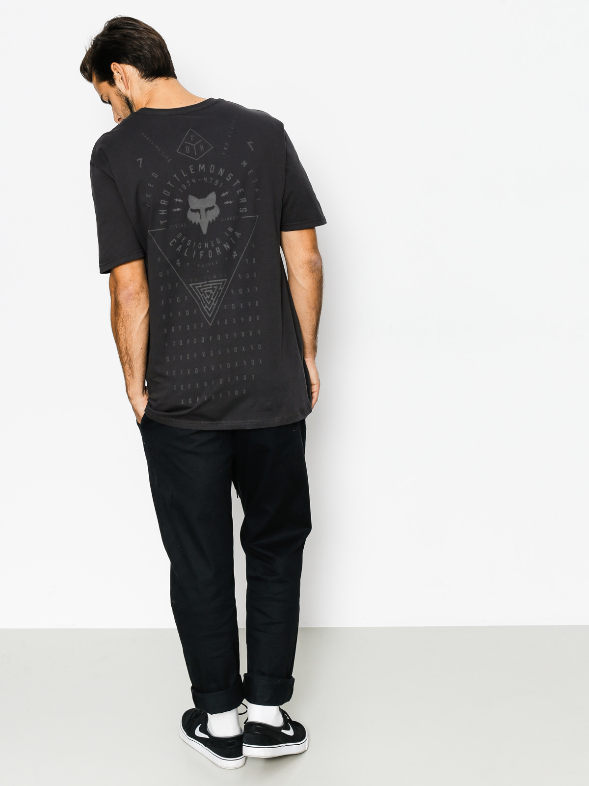 Fox T-shirt Fantum Premium (blk vin)
