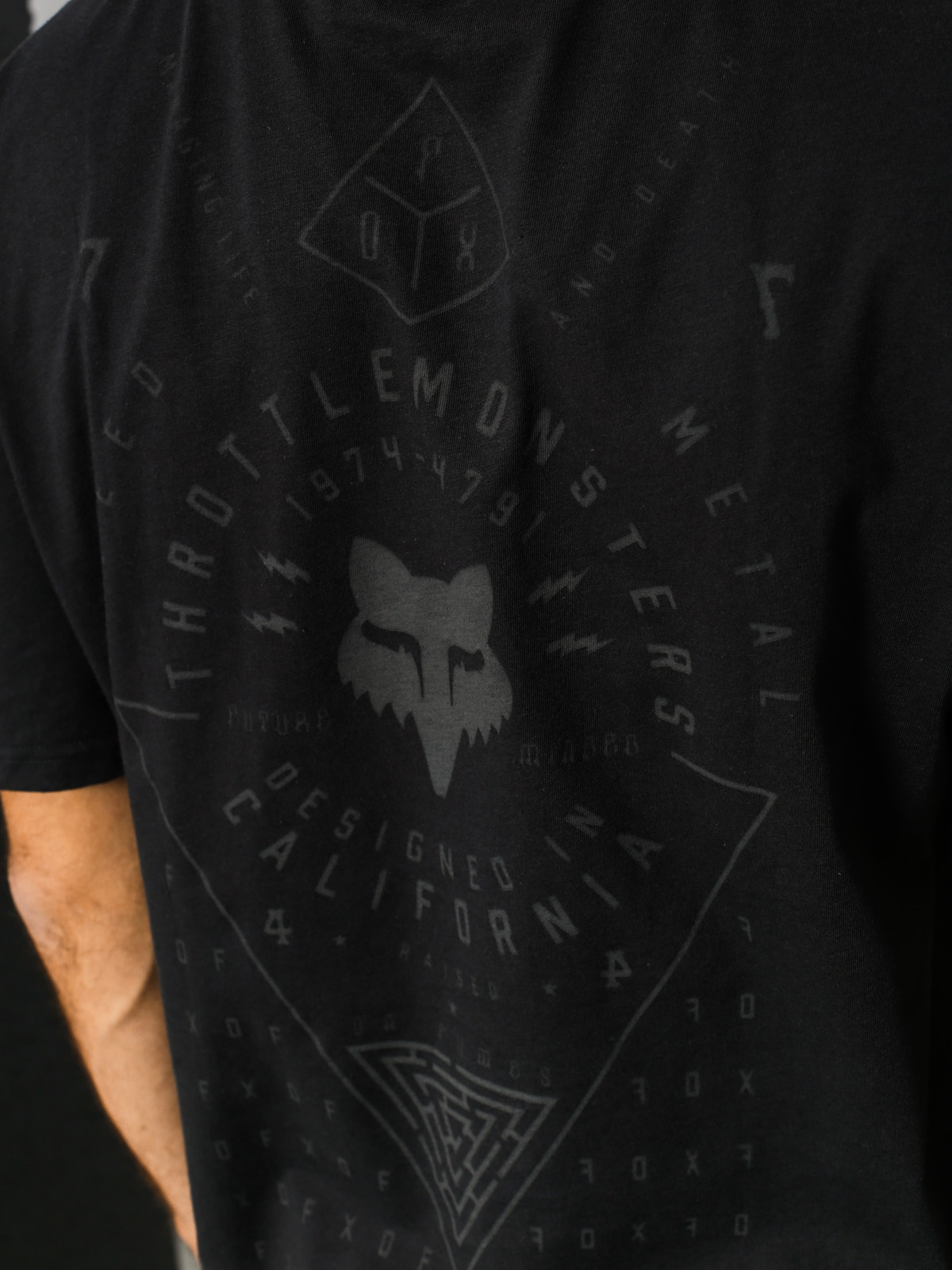 Fox T-shirt Fantum Premium (blk vin)