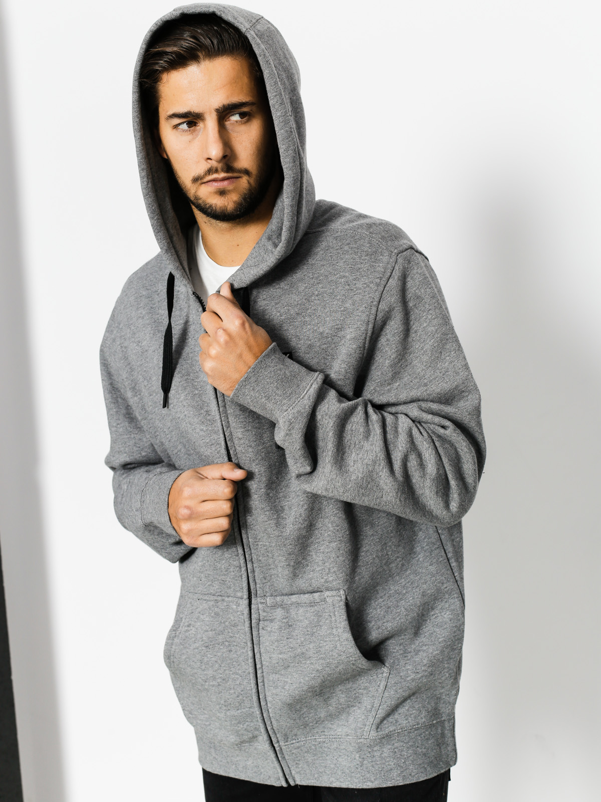 Fox Hoodie District 1 ZHD (htr graph)