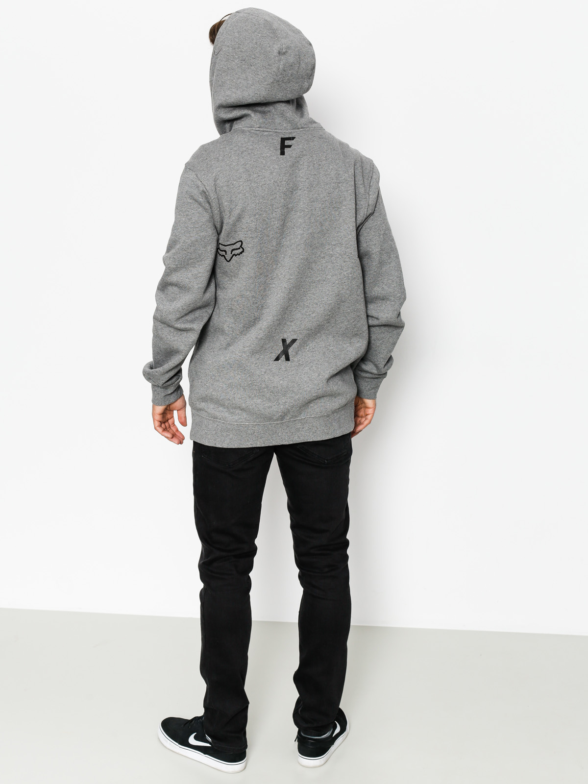 Fox Hoodie District 1 ZHD (htr graph)