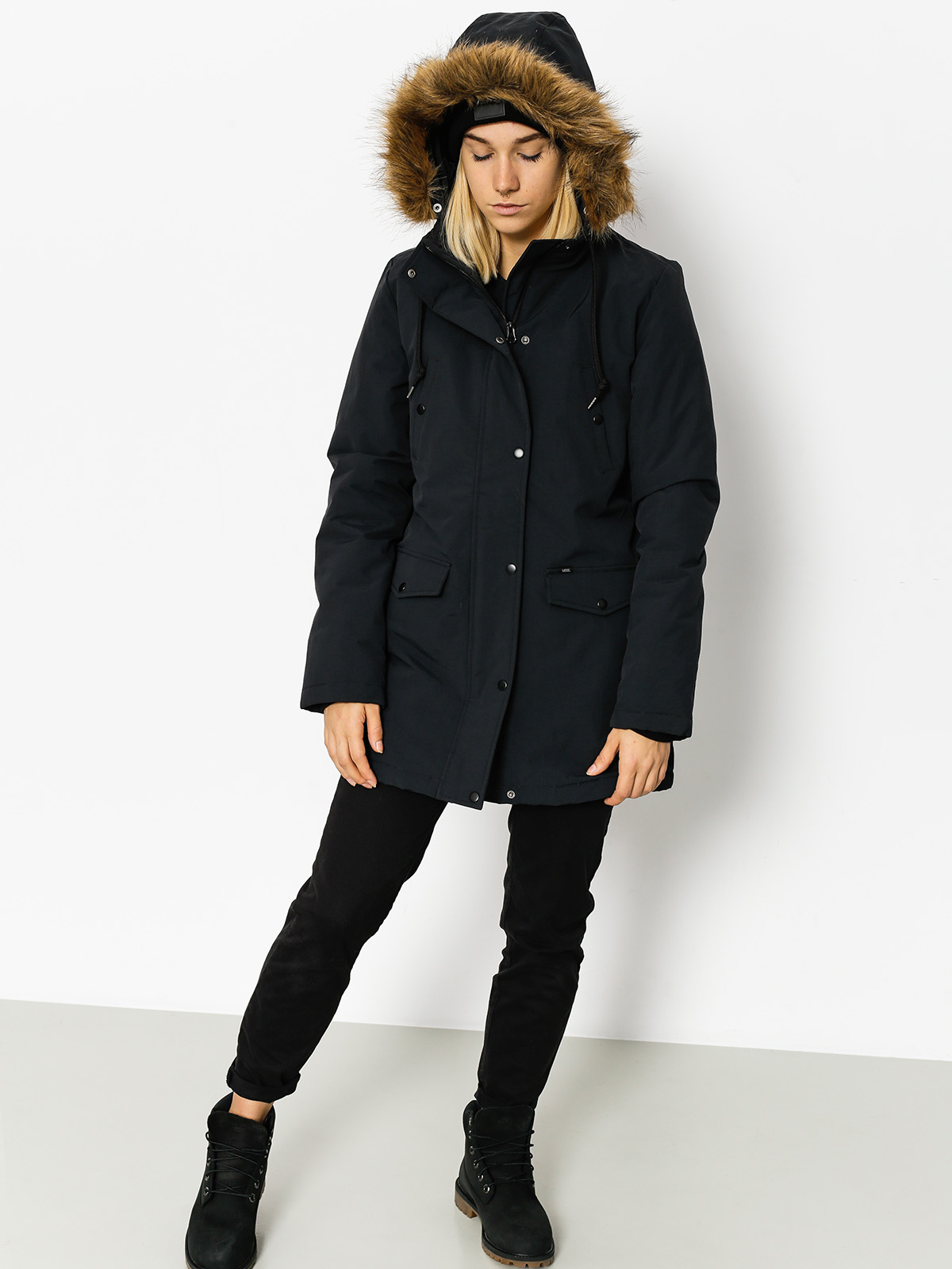 Vans Jacket Fuego Ii Parka Mt Wmn (black)