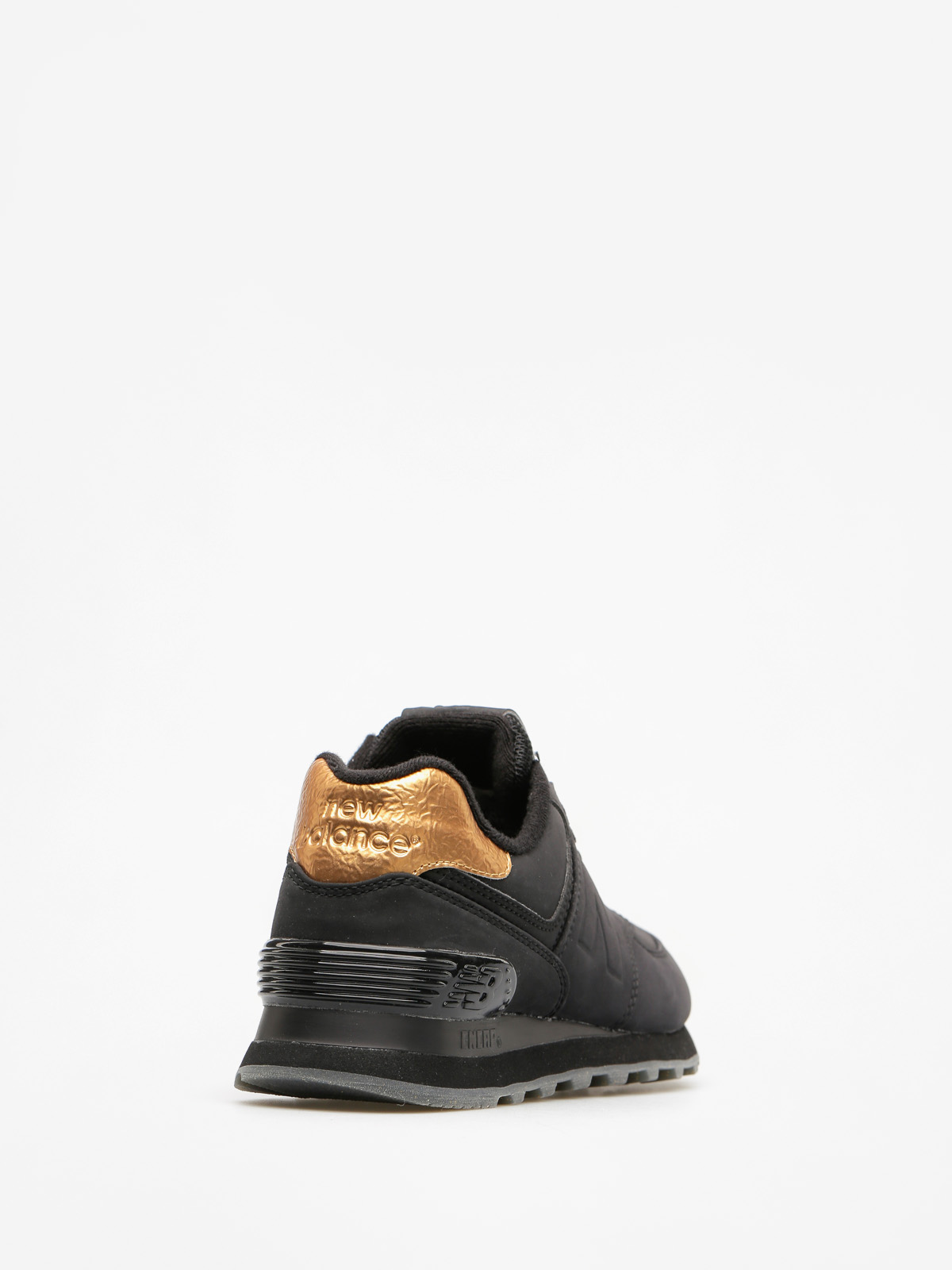 New Balance Shoes 574 Wmn (black/gold)