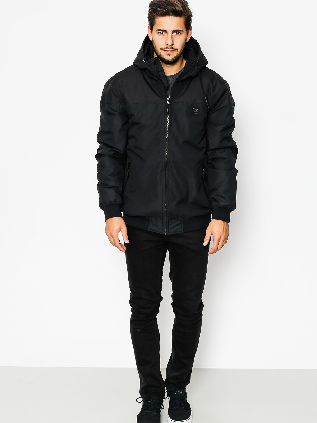 Iriedaily Jacket Insulaner Mel (black mel)