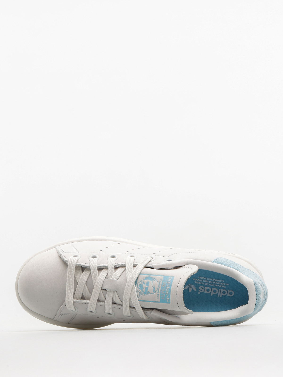 adidas Shoes Stan Smith Wmn (crywht/crywht/iceblu)