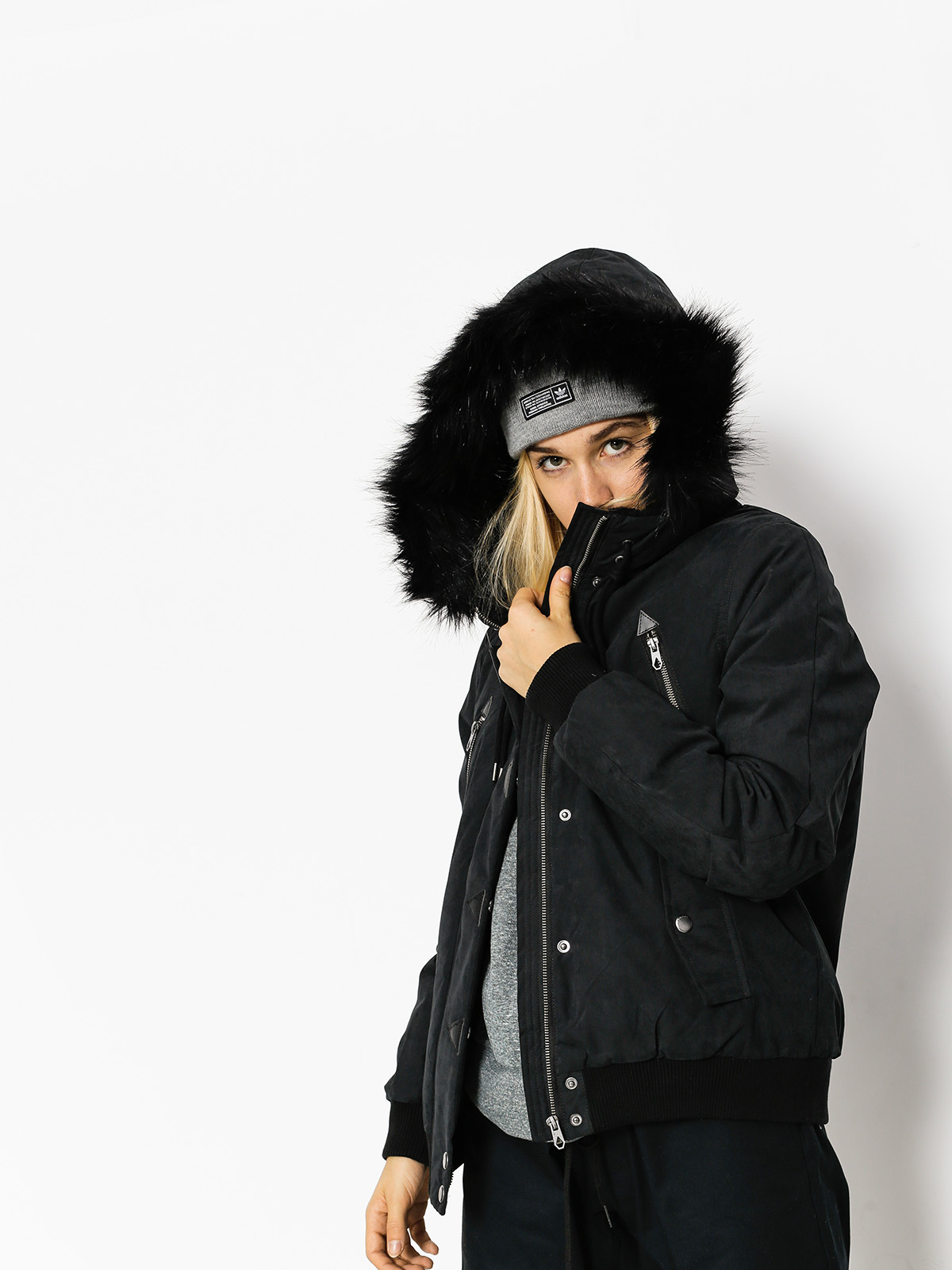 Volcom Jacke Set List Parka Wmn (blk)