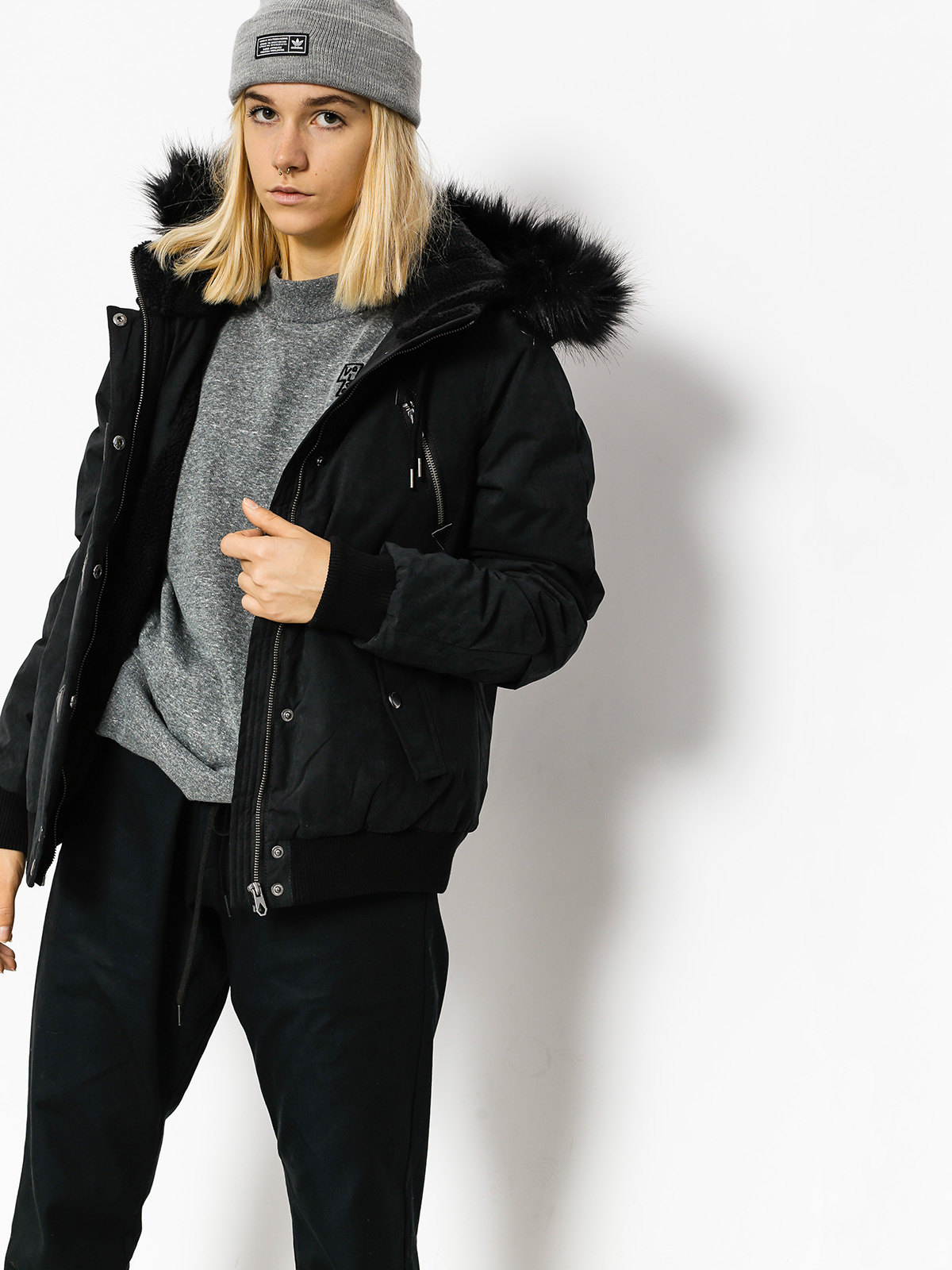 Volcom Jacke Set List Parka Wmn (blk)