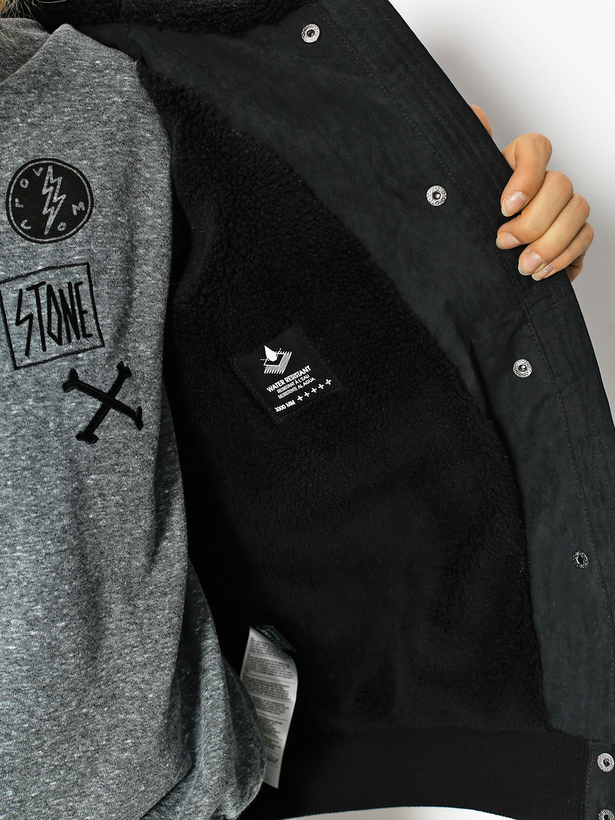 Volcom Jacke Set List Parka Wmn (blk)