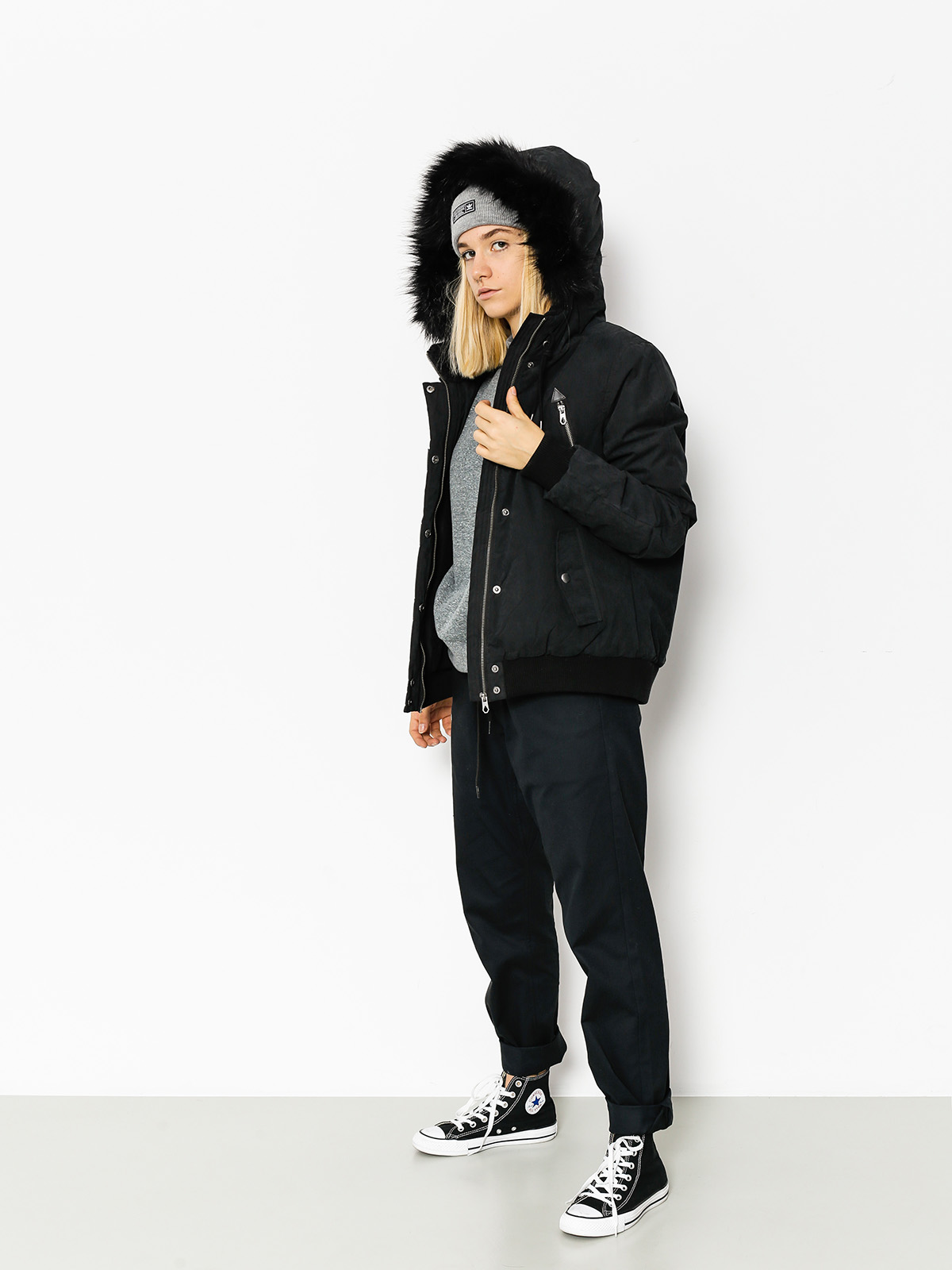 Volcom Jacke Set List Parka Wmn (blk)