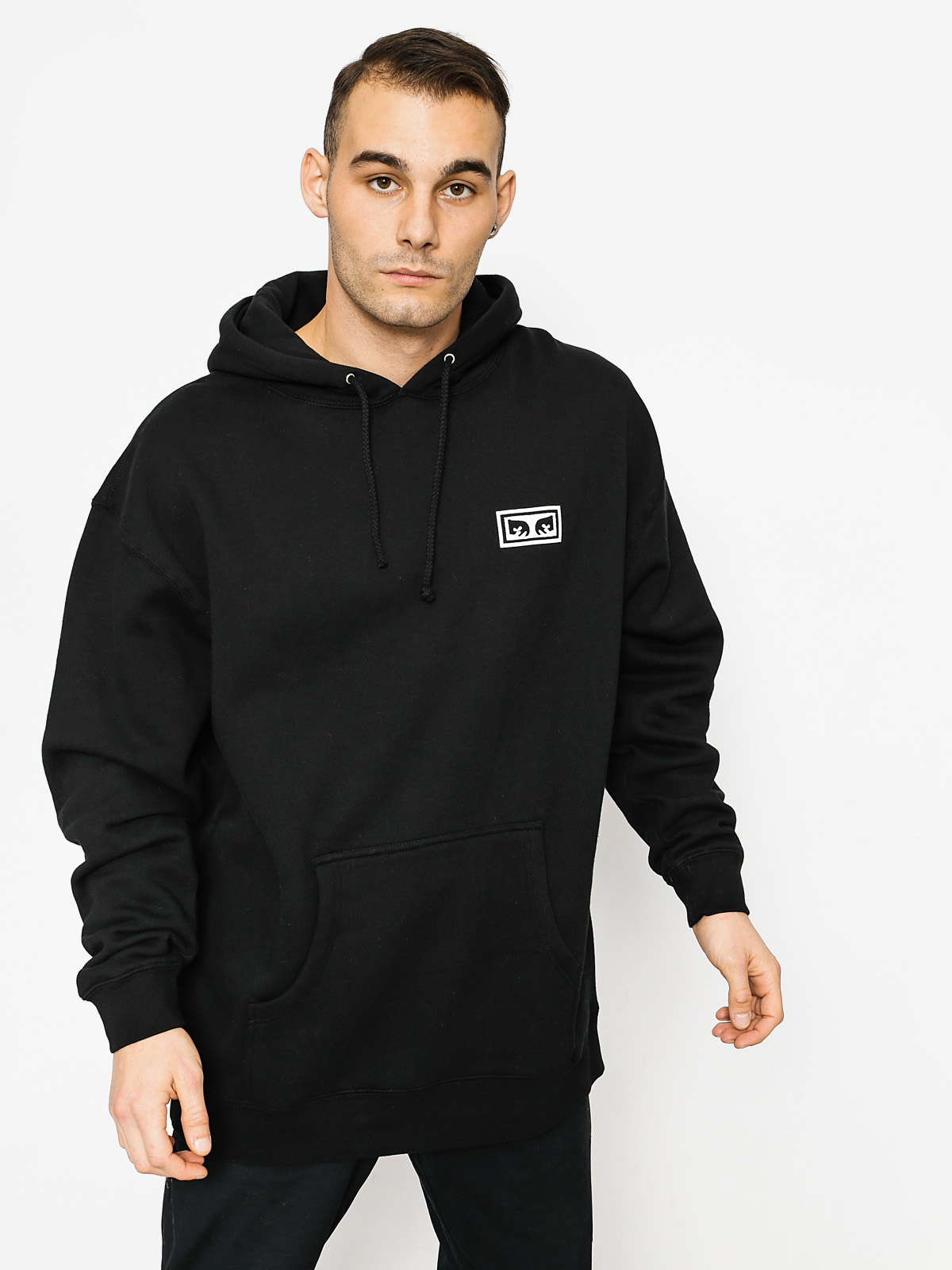 OBEY Hoodie No One HD (black)