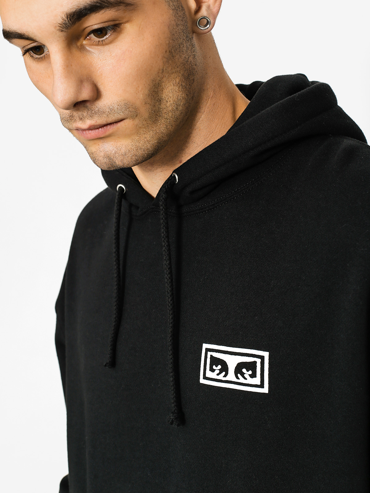 OBEY Hoodie No One HD (black)