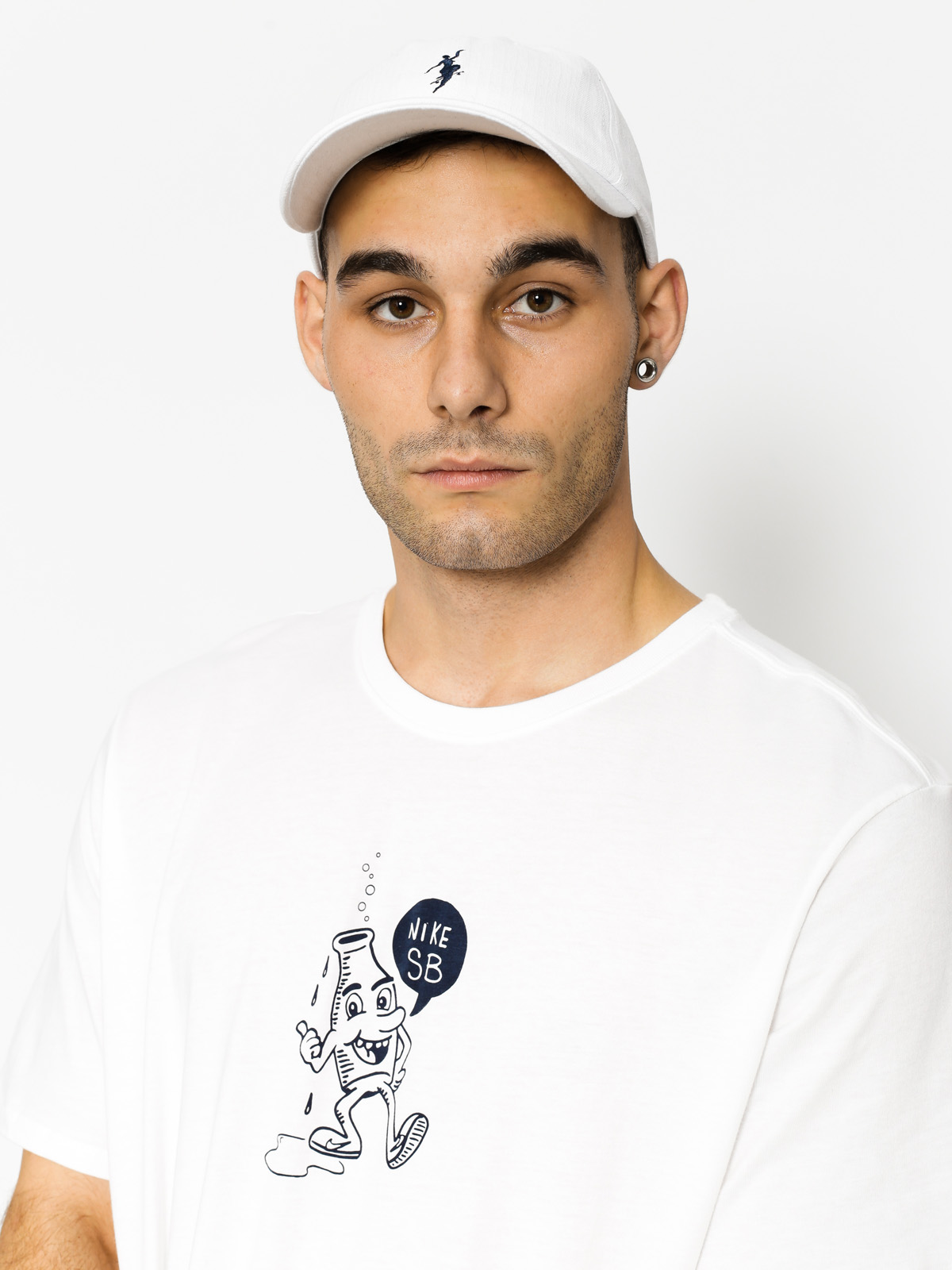 nike cricket t shirt white