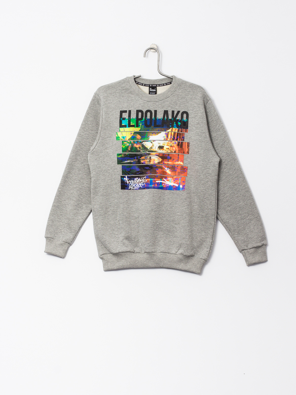 El Polako Sweatshirt Gramofon (grey heather)