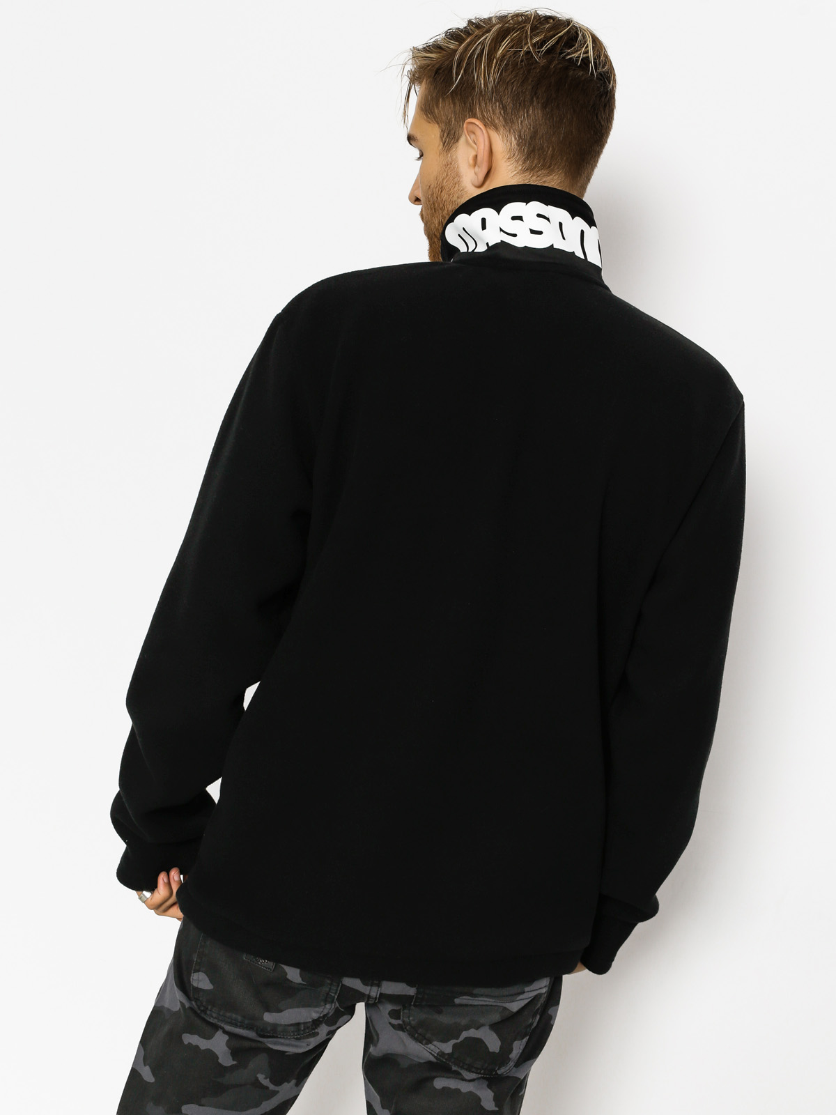 MassDnm Sweatshirt Play Off Zip (black)