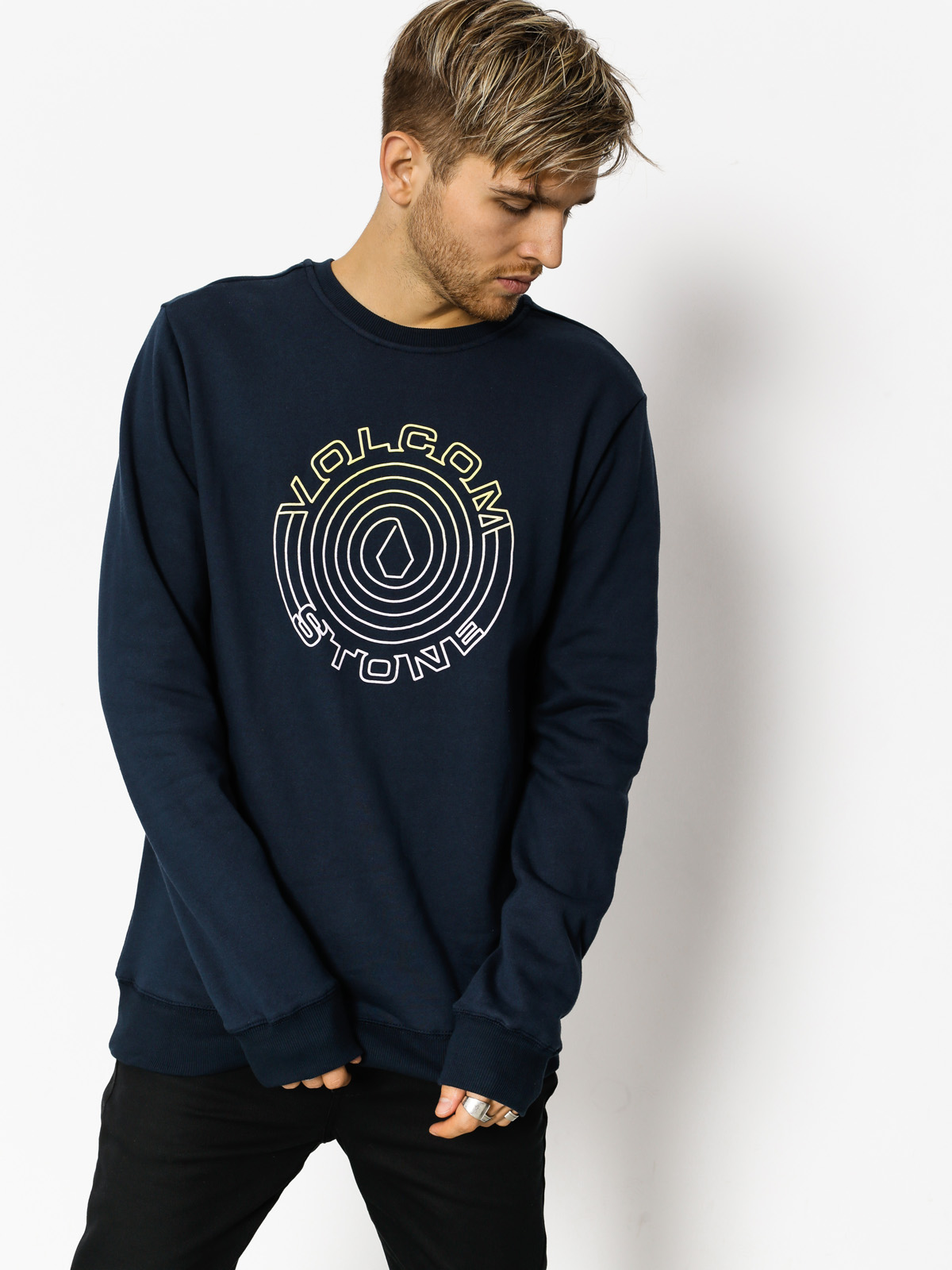 Volcom Sweatshirt Supply Stone Crew (nvy)