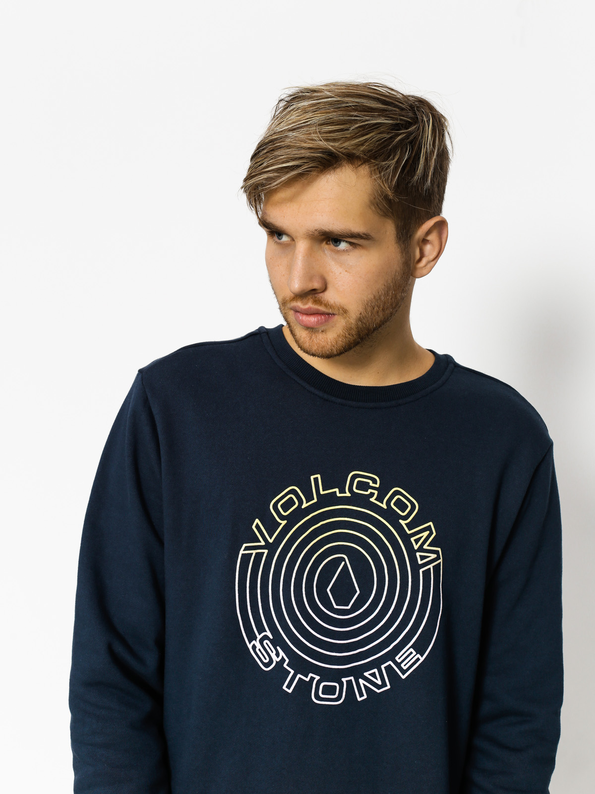 Volcom Sweatshirt Supply Stone Crew (nvy)