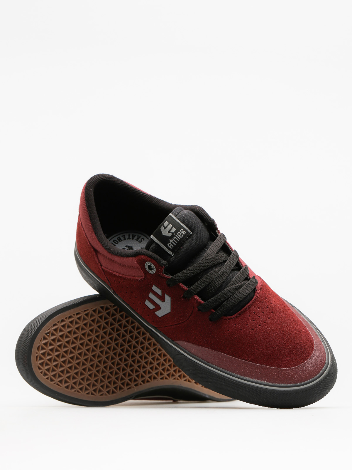 Etnies Shoes Marana Vulc burgundy red black grey